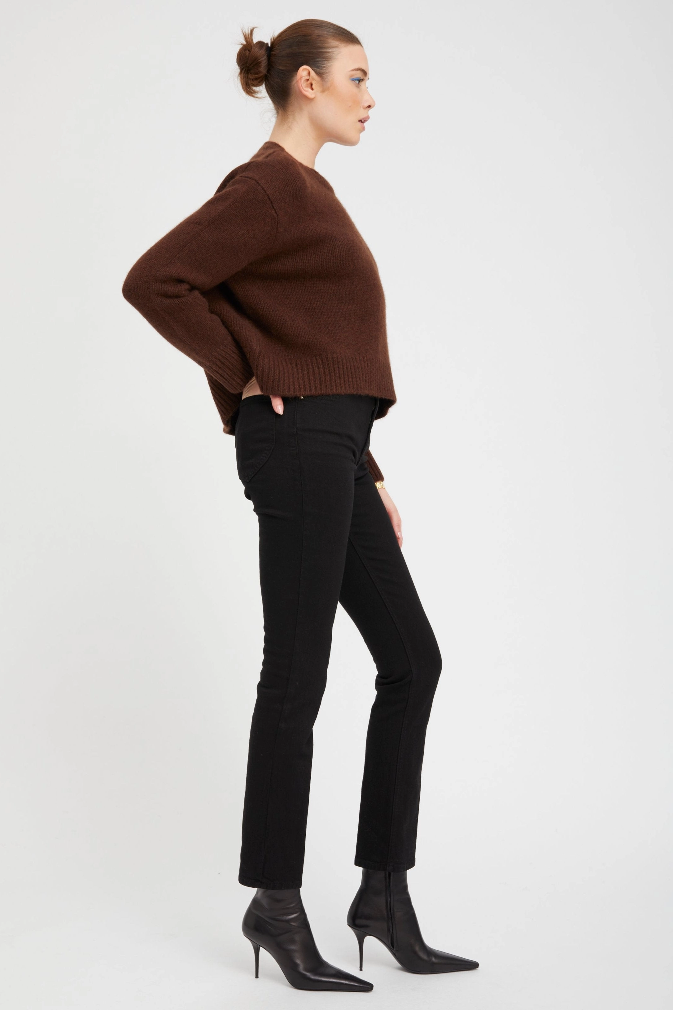 Stylish Look Simple Utility Stevie Slim Straight Leg Denim