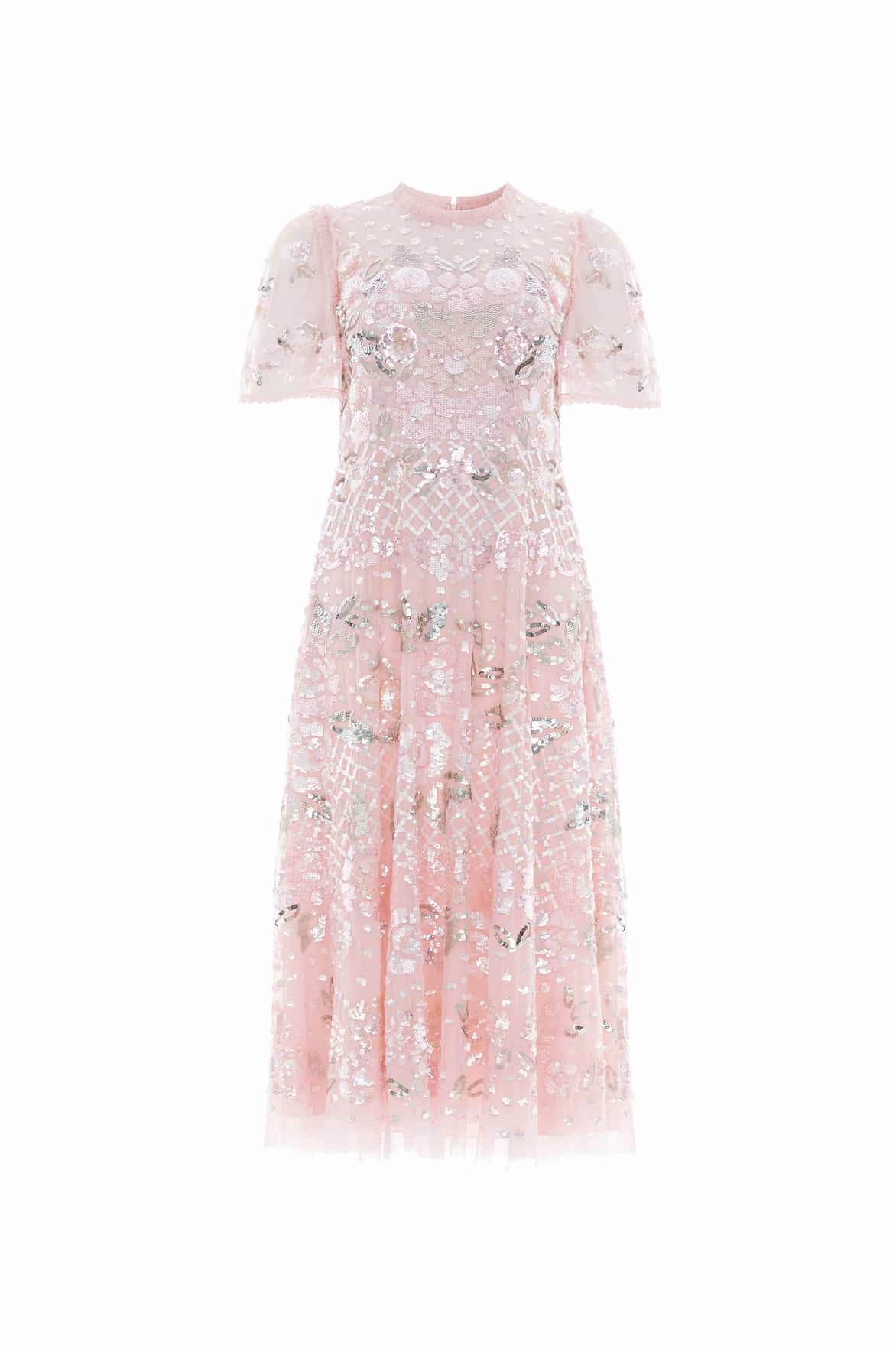 Rosalie Short Sleeve Ballerina Dress Lounge Cut Flattering Fit Wear