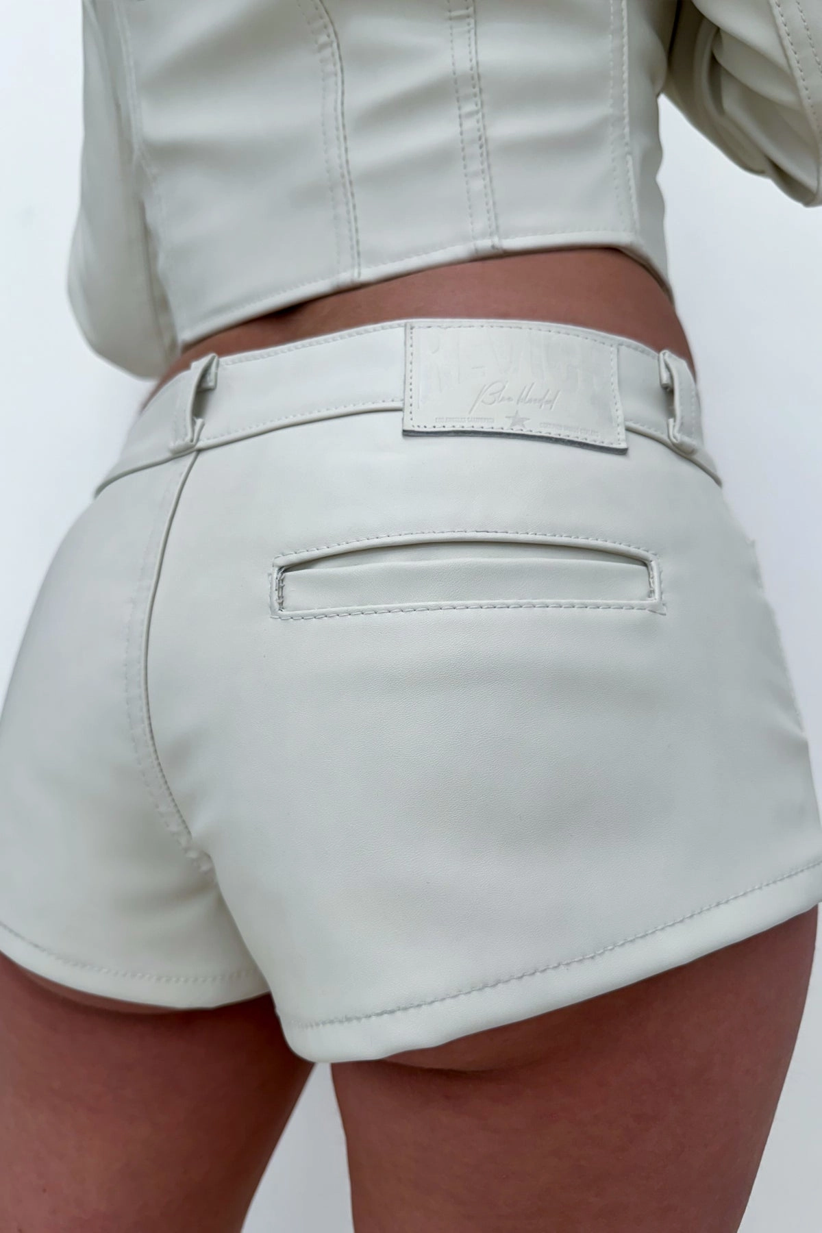 DAKAR MICRO SHORT / IVORY Minimal Waistband Nylon Material