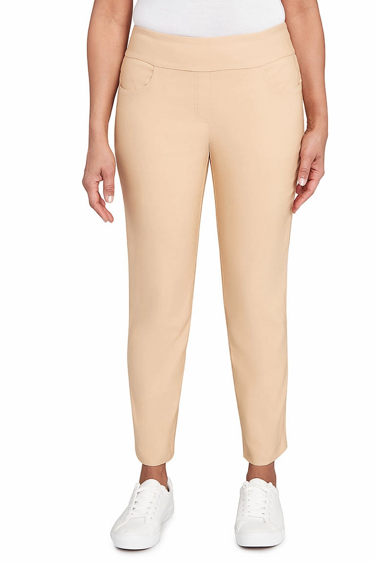 Soft and Light Silky Tech Pull-On Ankle Pant