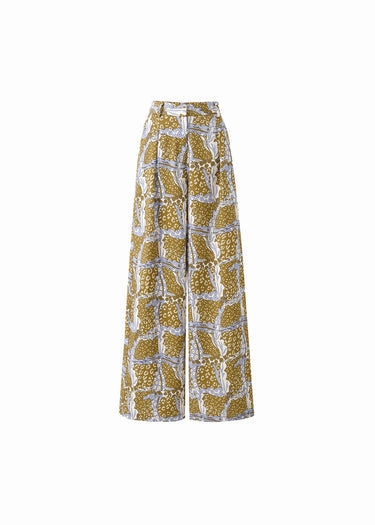 Flexible Leg Loki Pant in Leo Ocre