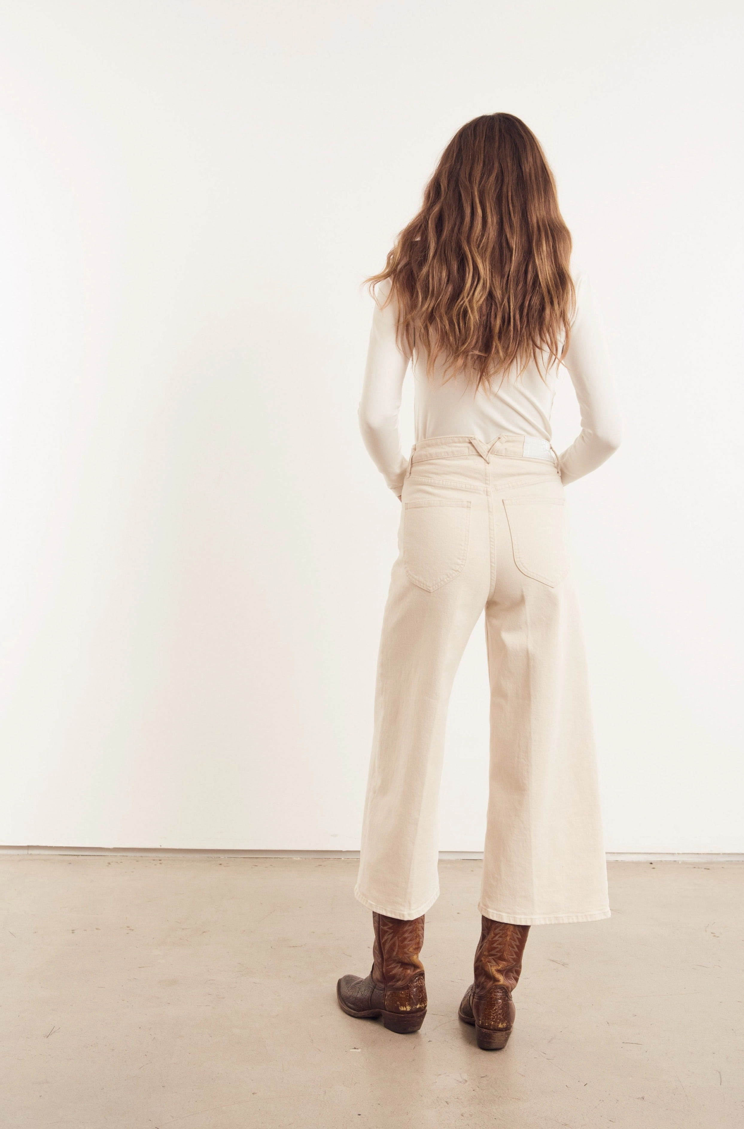 Earhart Culotte Denim HighStrength Threadwork