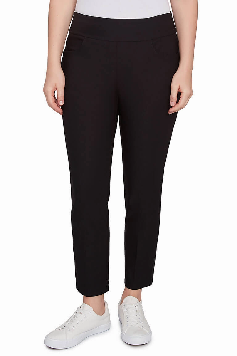 Comfort Fit Pull-On Silky Ankle Pant