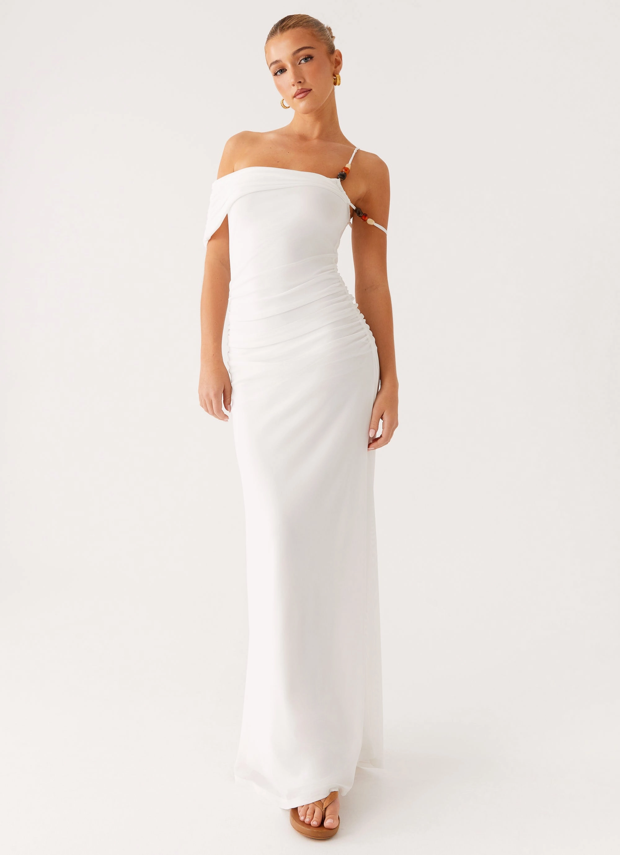 Conquer Maxi Dress - Off White