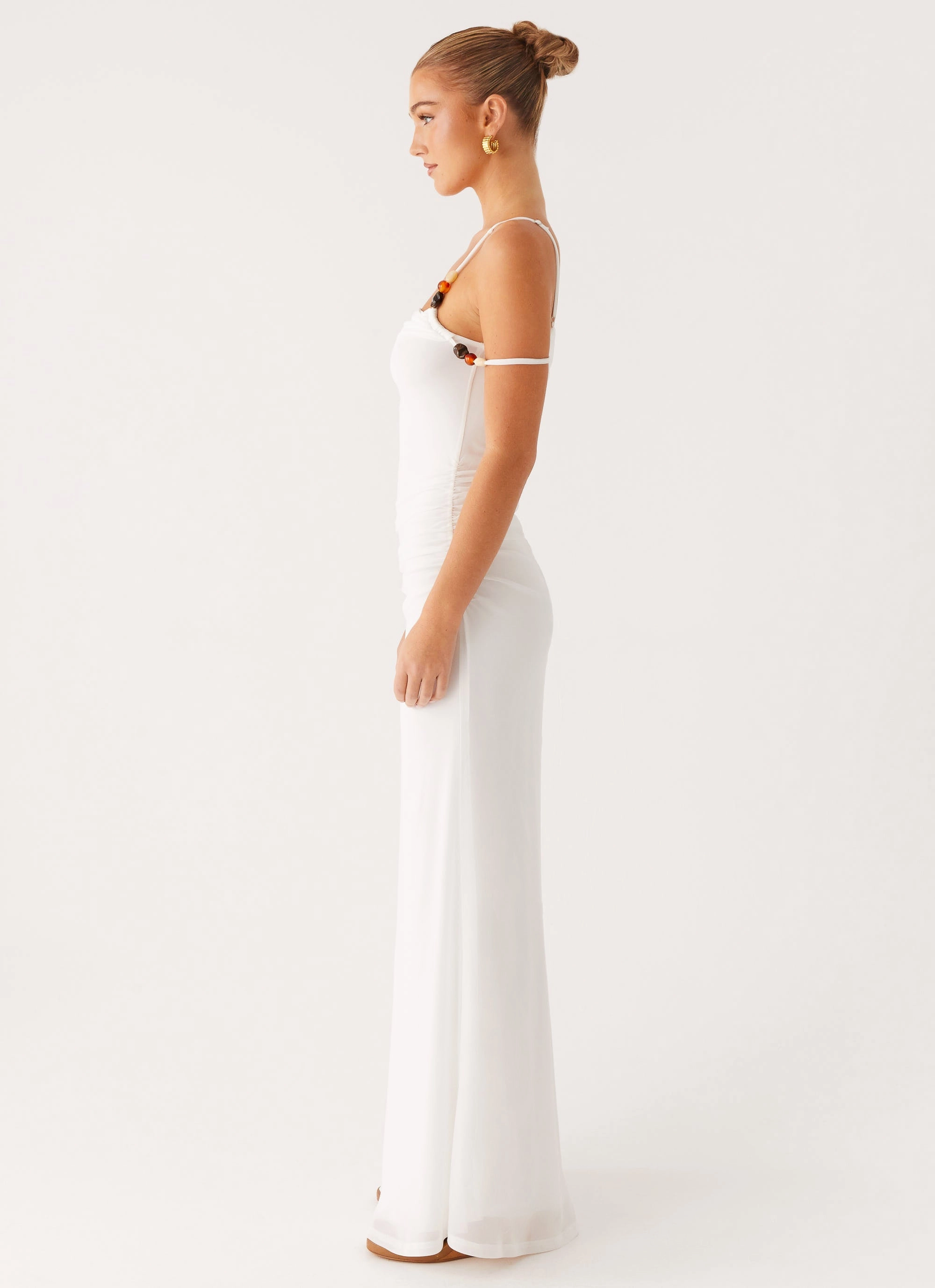 Conquer Maxi Dress - Off White
