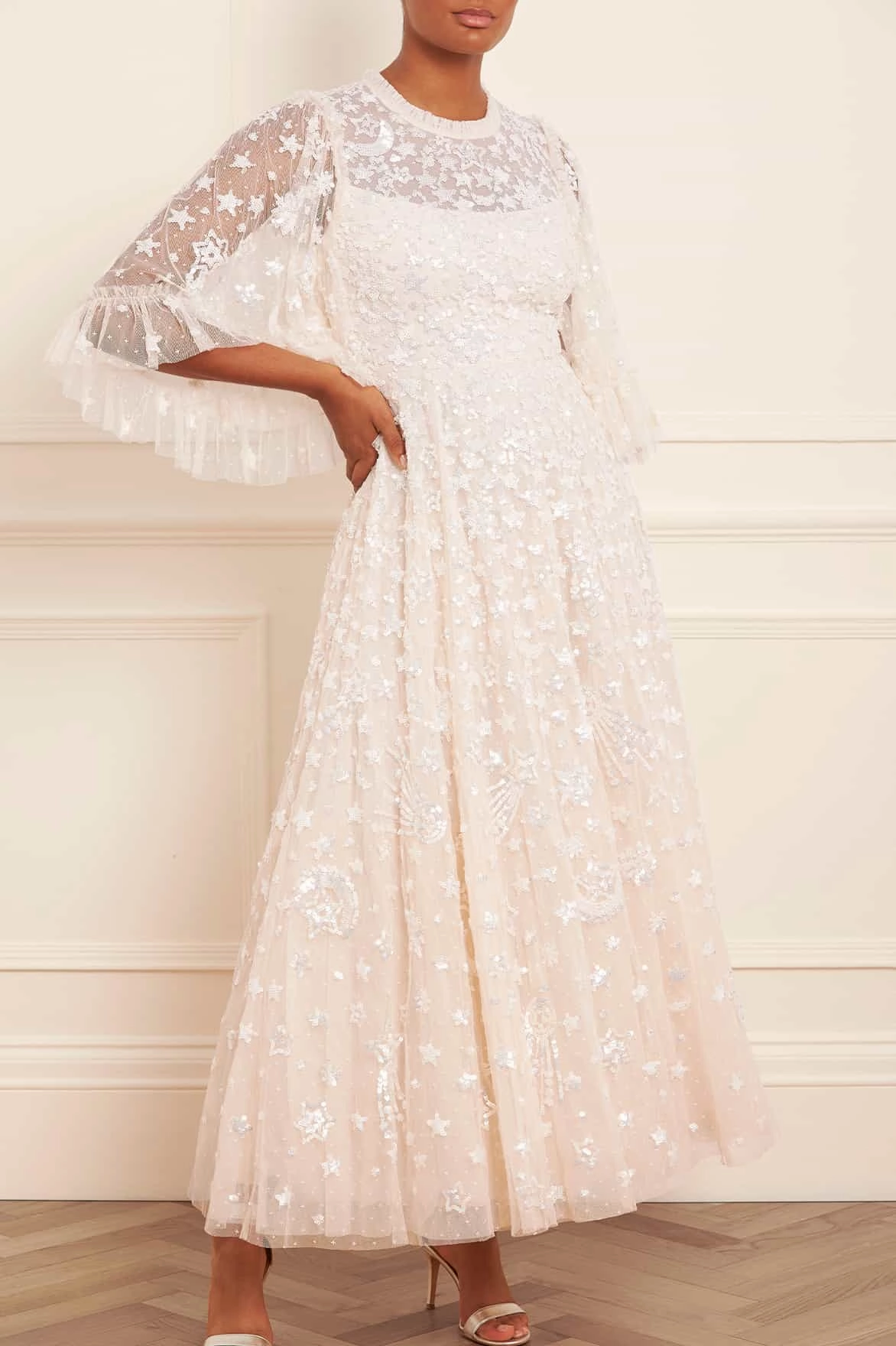 Easy Comfort Constellation Gloss Ankle Gown