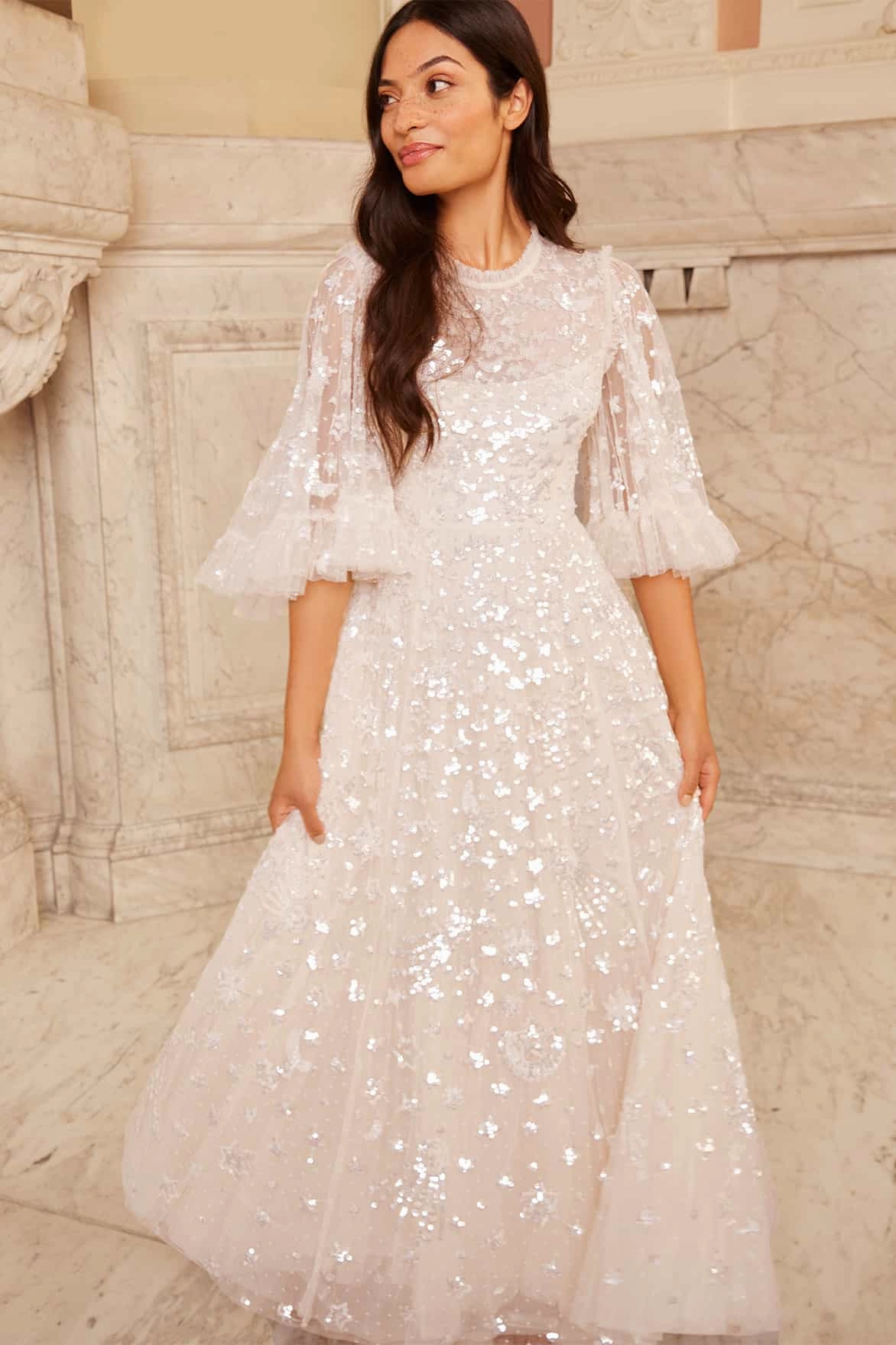 Constellation Gloss Ankle Gown Tailored-fit