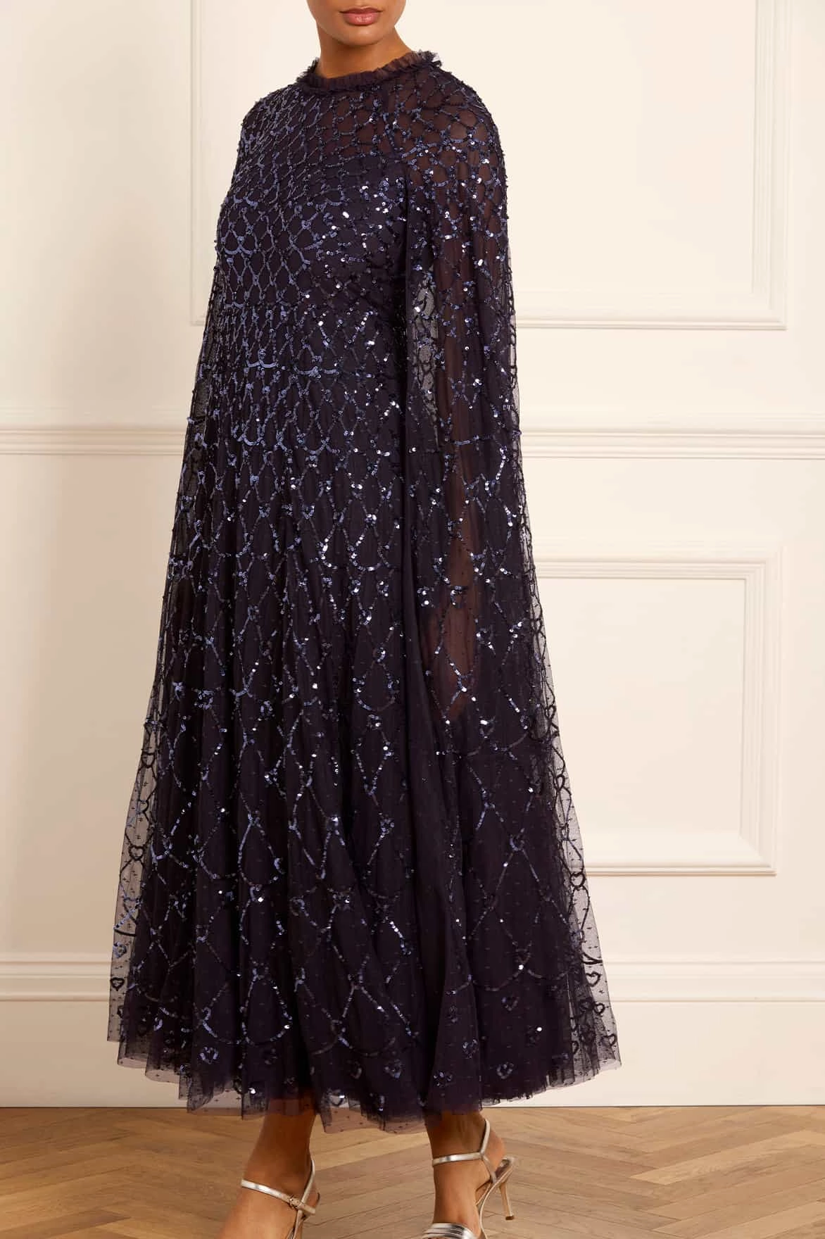 Sister Glow Heart Lattice Ankle Gown