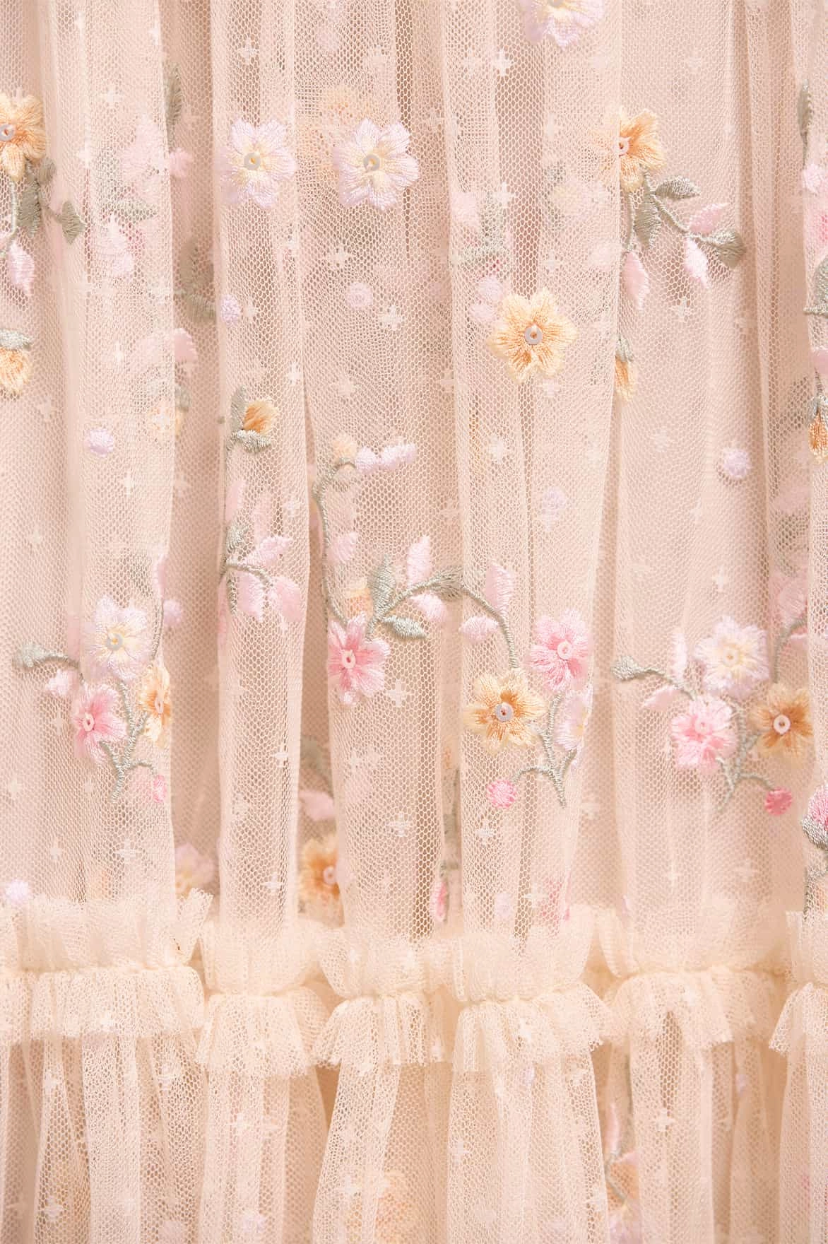 Lightweight Comfort Low-Waist Dragonfly Garden Ankle Gown