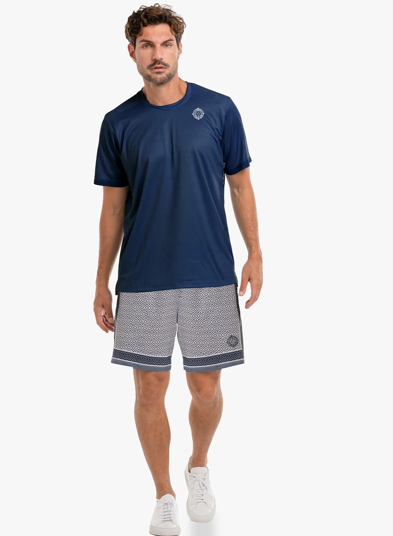 Anti Odor Finish Active Tee Picklball Short Sleeve Crew