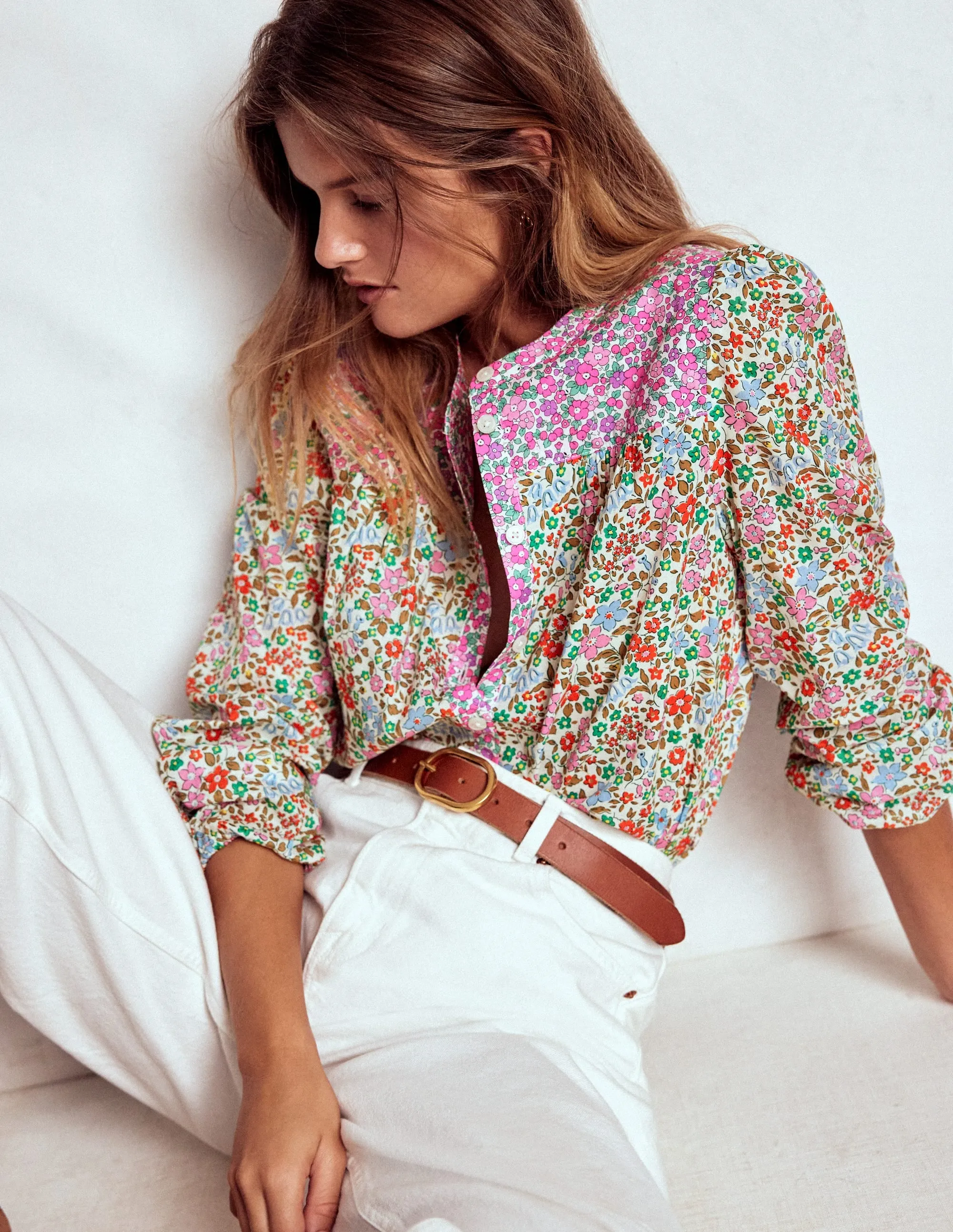 AntiSlipGrip Corrine Cotton Top-Flowerbed