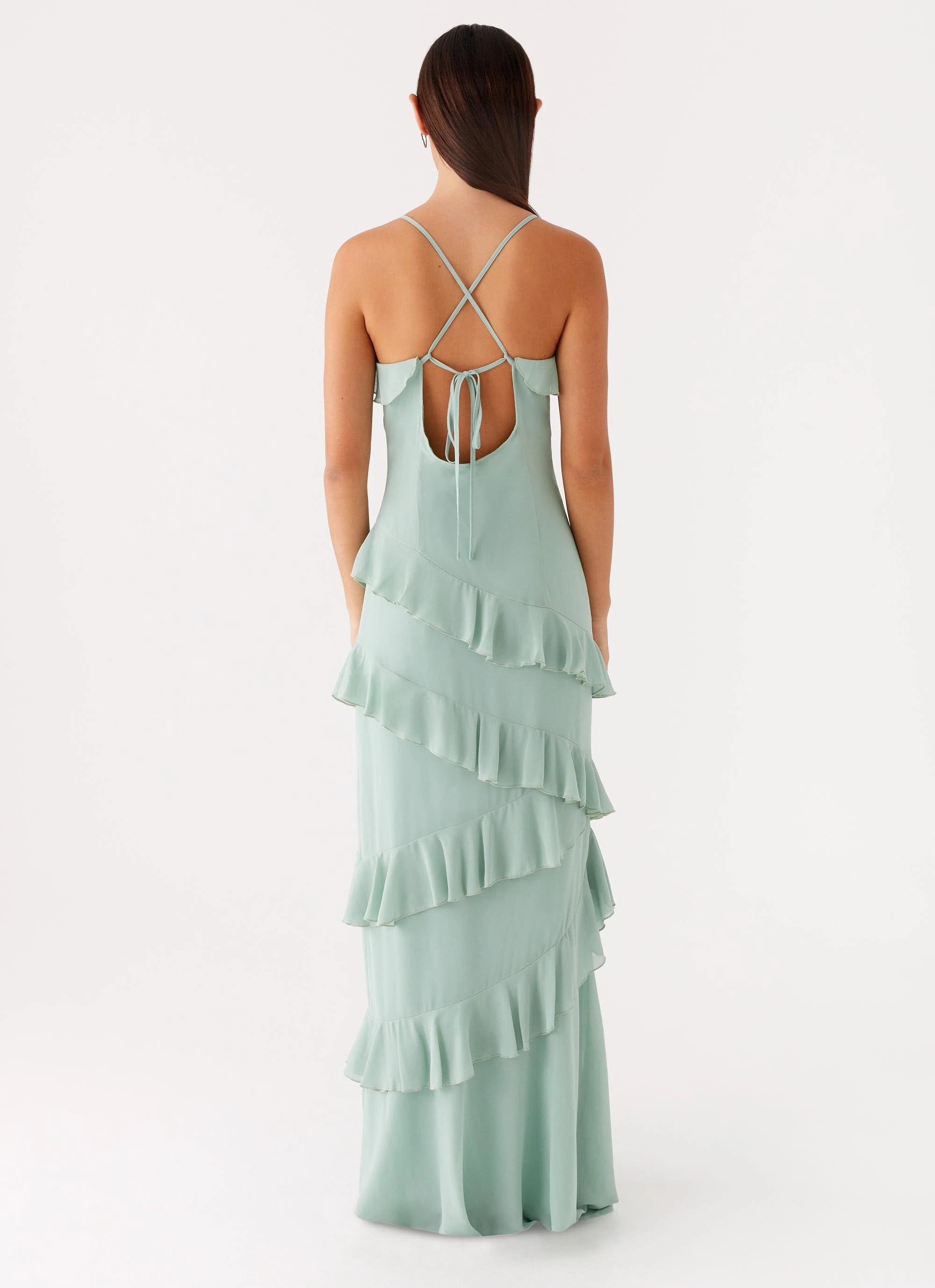 Country Club Maxi Dress - Sage