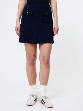 CRINKLE KNIT MINI SKIRT Neat Look