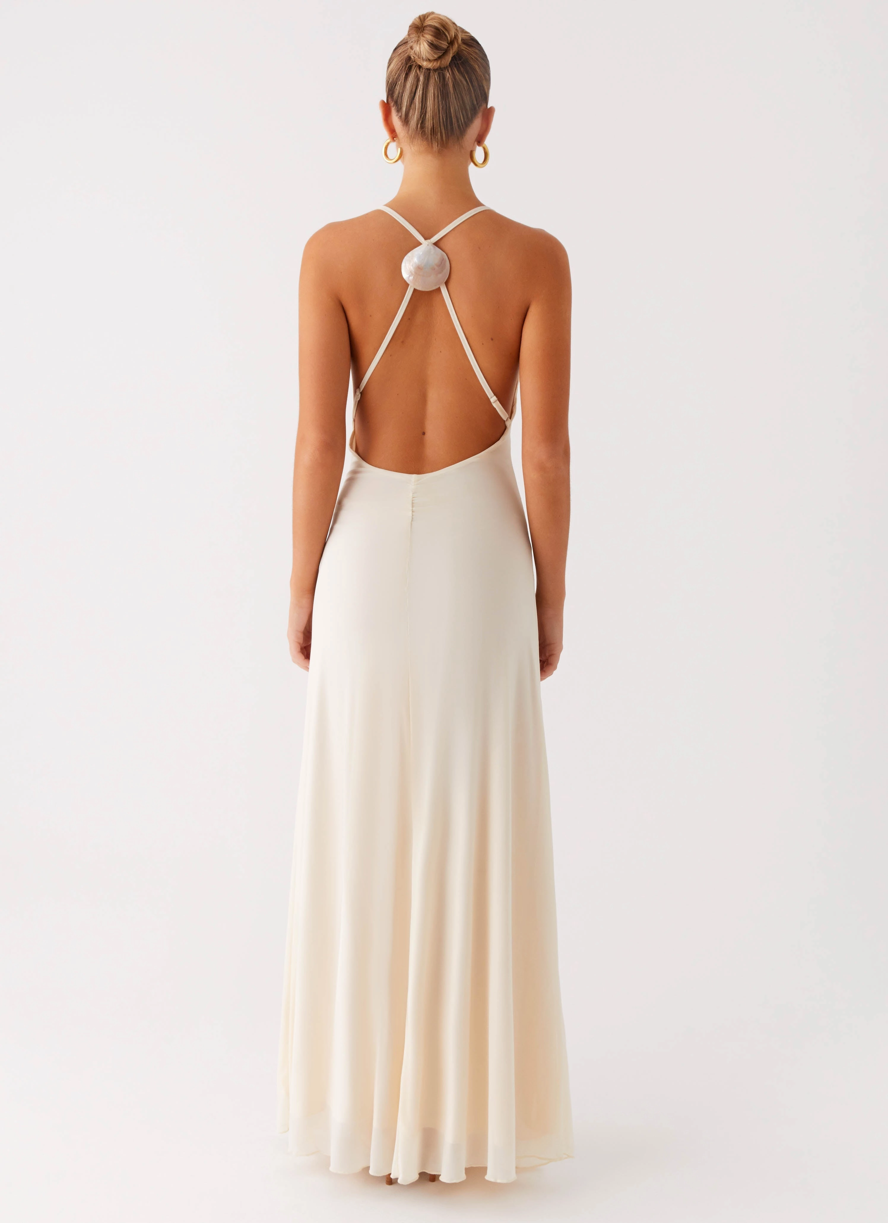 Dahliana Maxi Dress - Off White