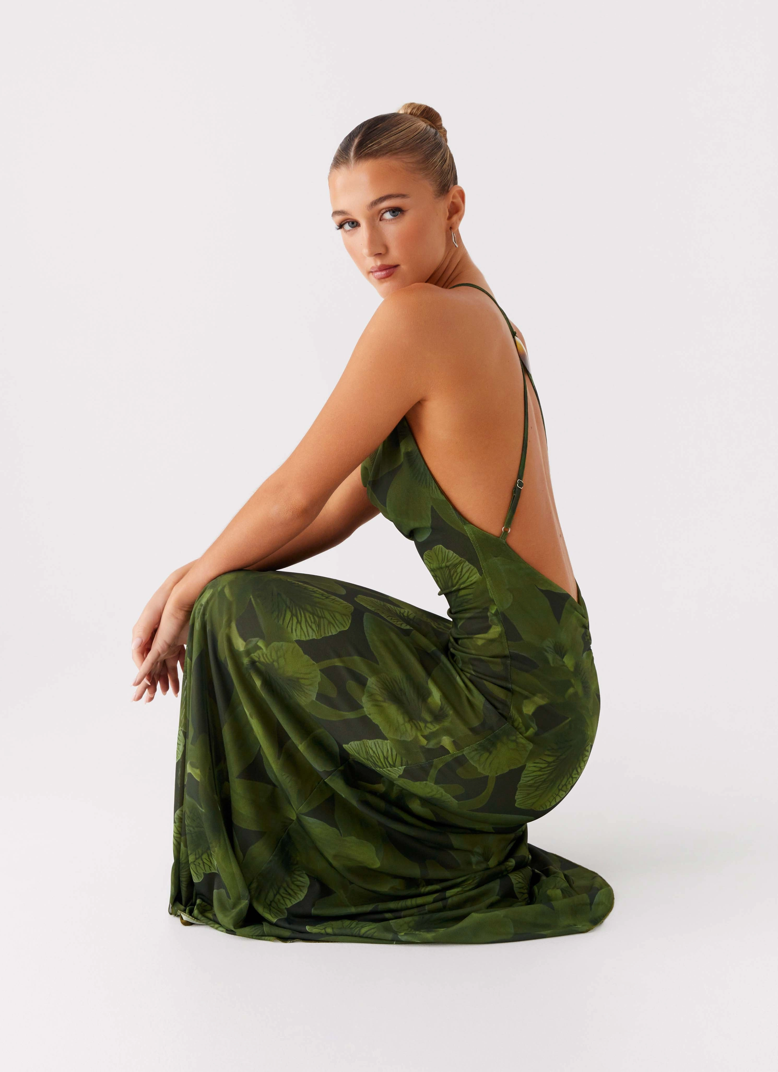 Dahliana Maxi Dress - Tropic Floral