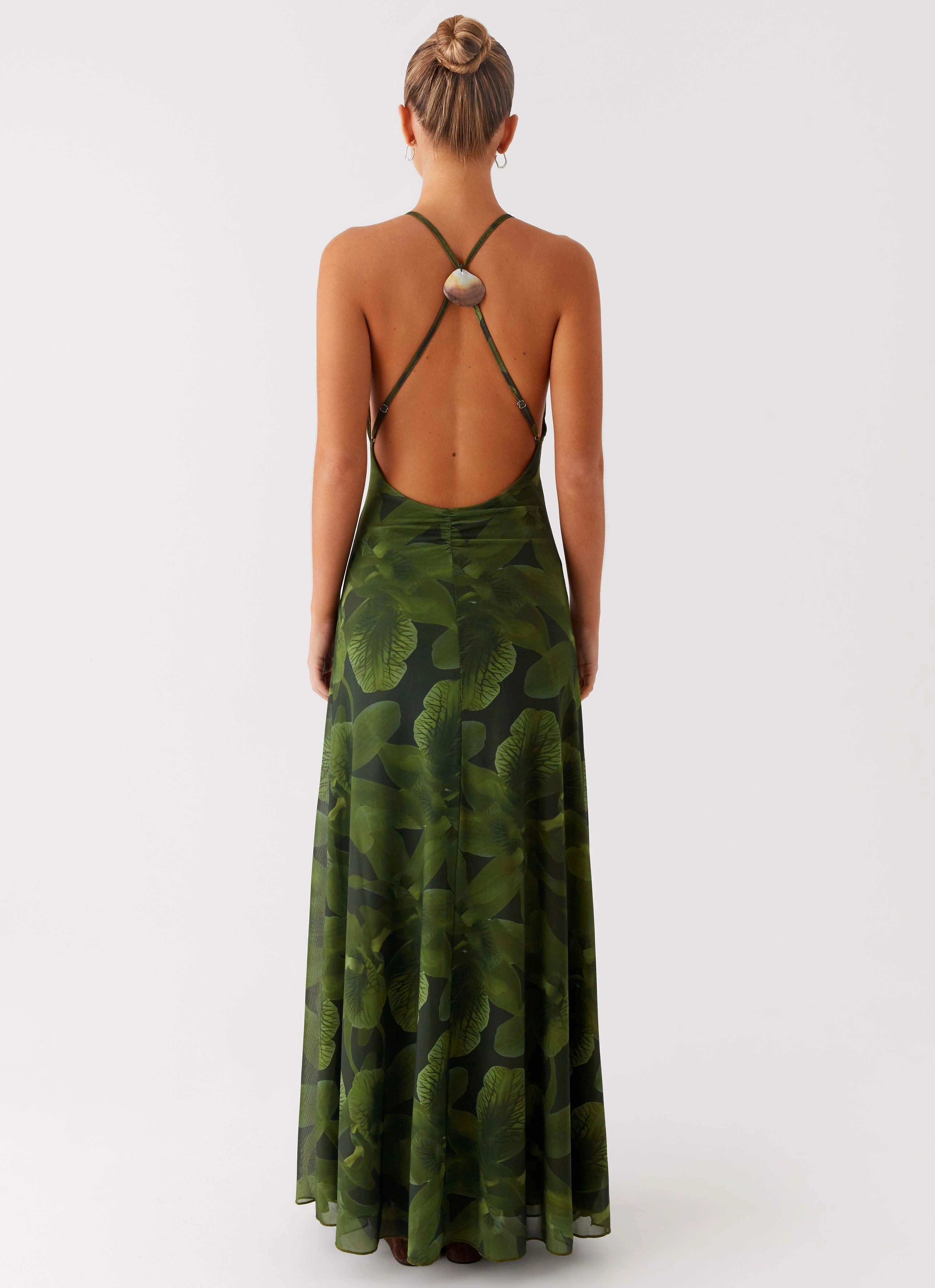 Dahliana Maxi Dress - Tropic Floral