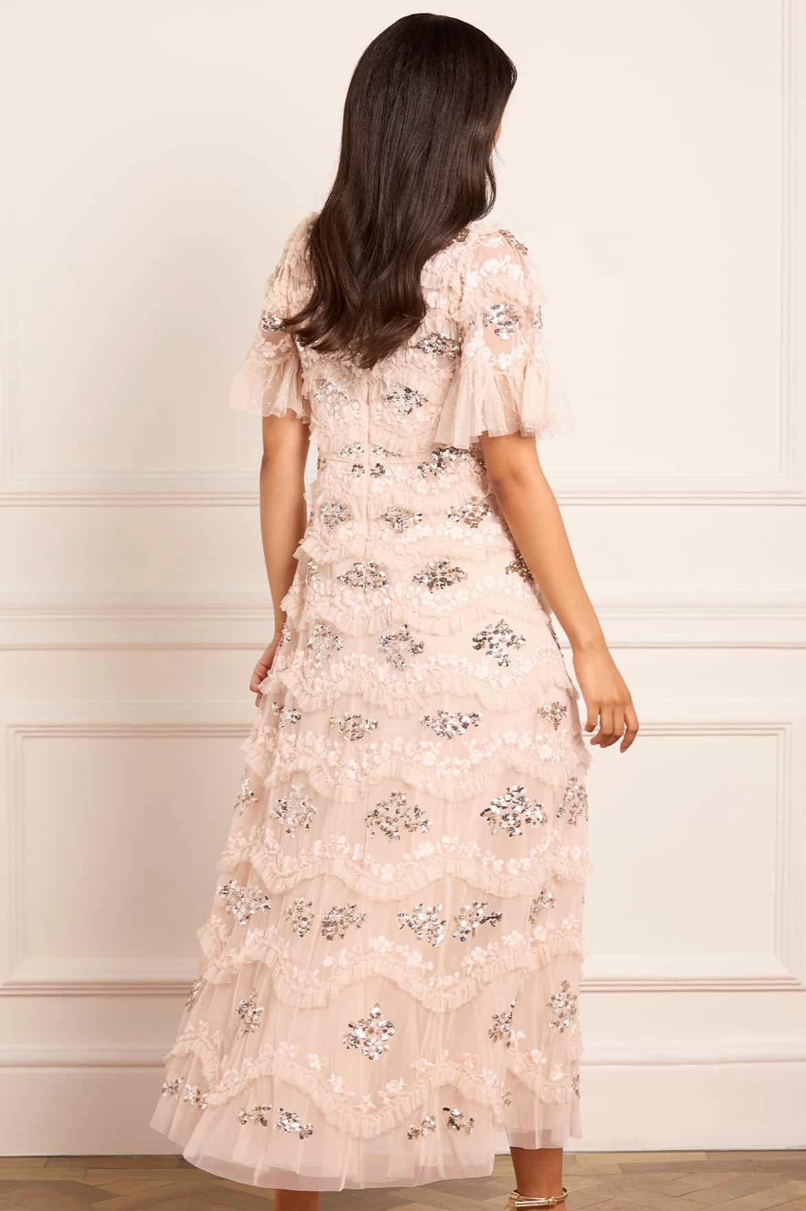 Daisy Wave Ankle Gown Modern Motion velvet feel