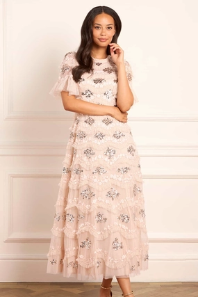 Daisy Wave Ankle Gown Full Coverage