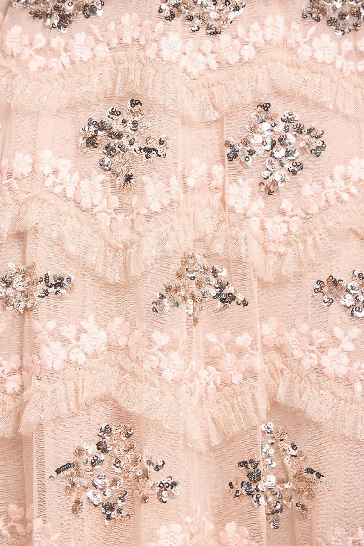 Fashionable Cut Move Easy Daisy Wave Ankle Gown