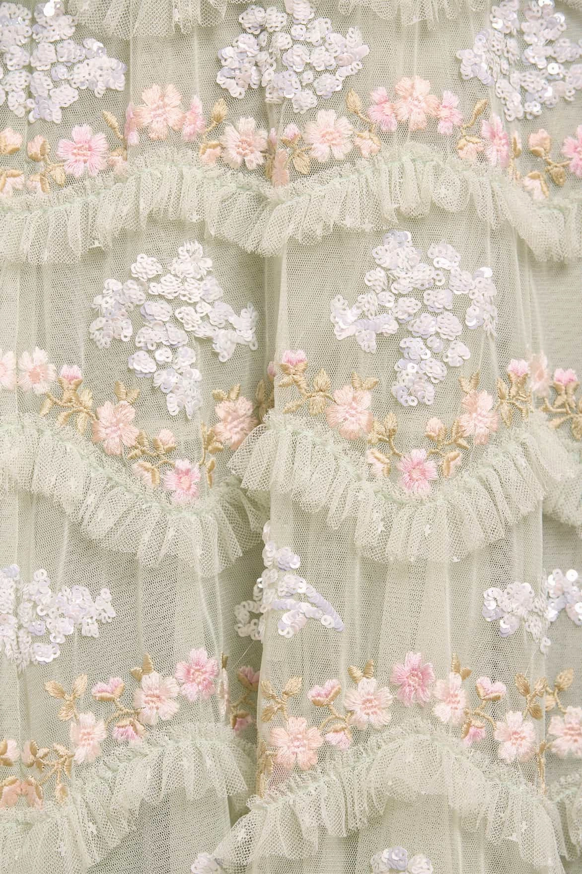 Daisy Wave Ankle Gown Seasonal Essential Feminine flowing piece