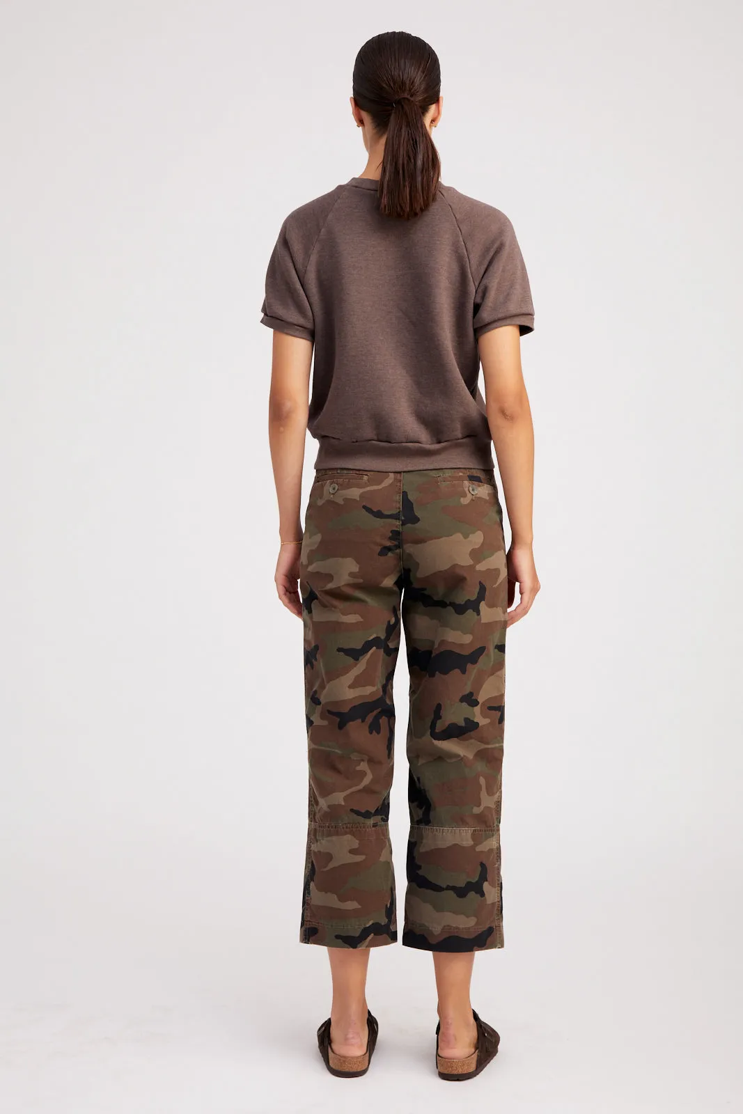Dark Camouflage Slash Pocket Trousers AntiStaticFinish Side Pockets