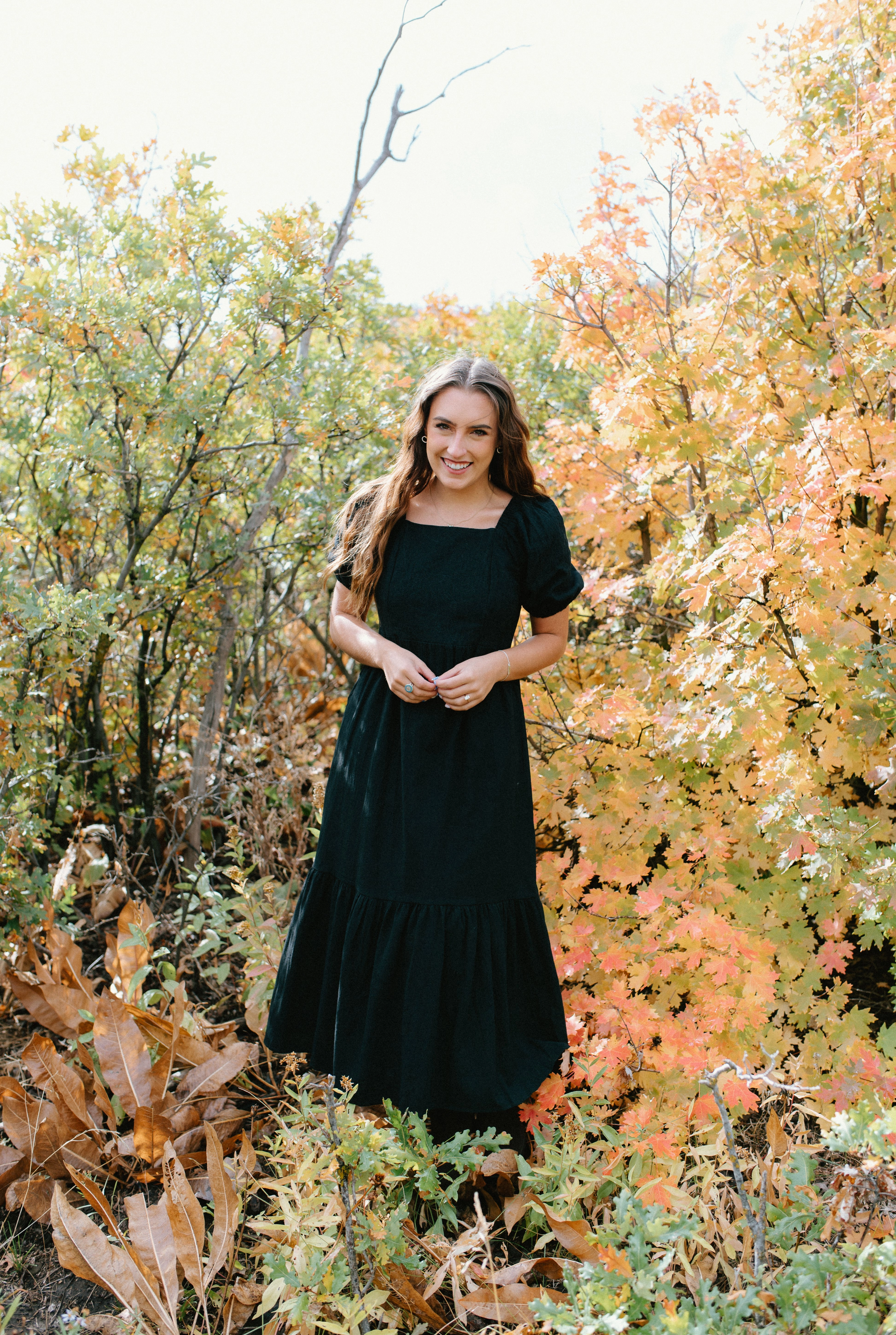 Jamie Dress Gemstone-Detail