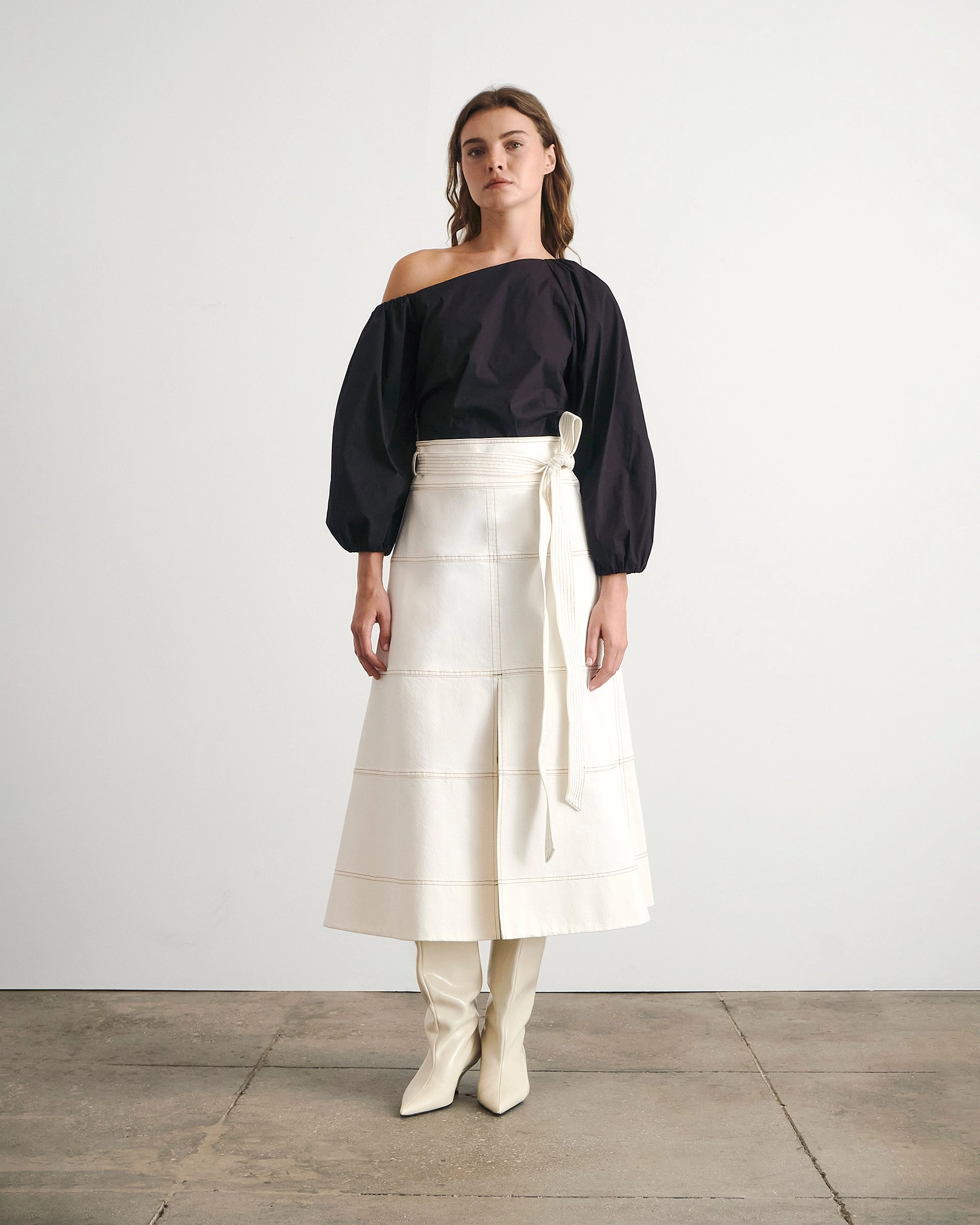 Versatile Wearable Move Comfort Denim Hudson Skirt