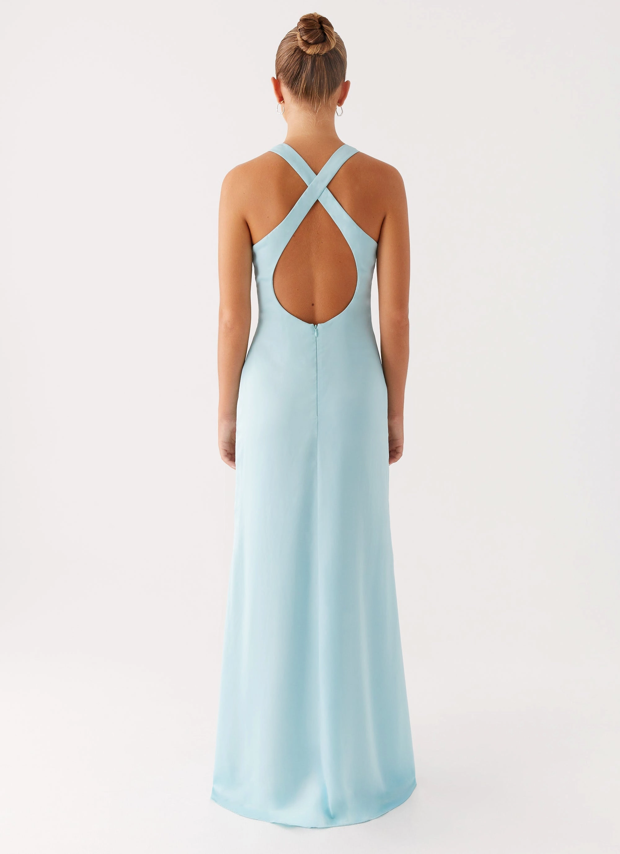 Desi Halterneck Maxi Dress - Mint
