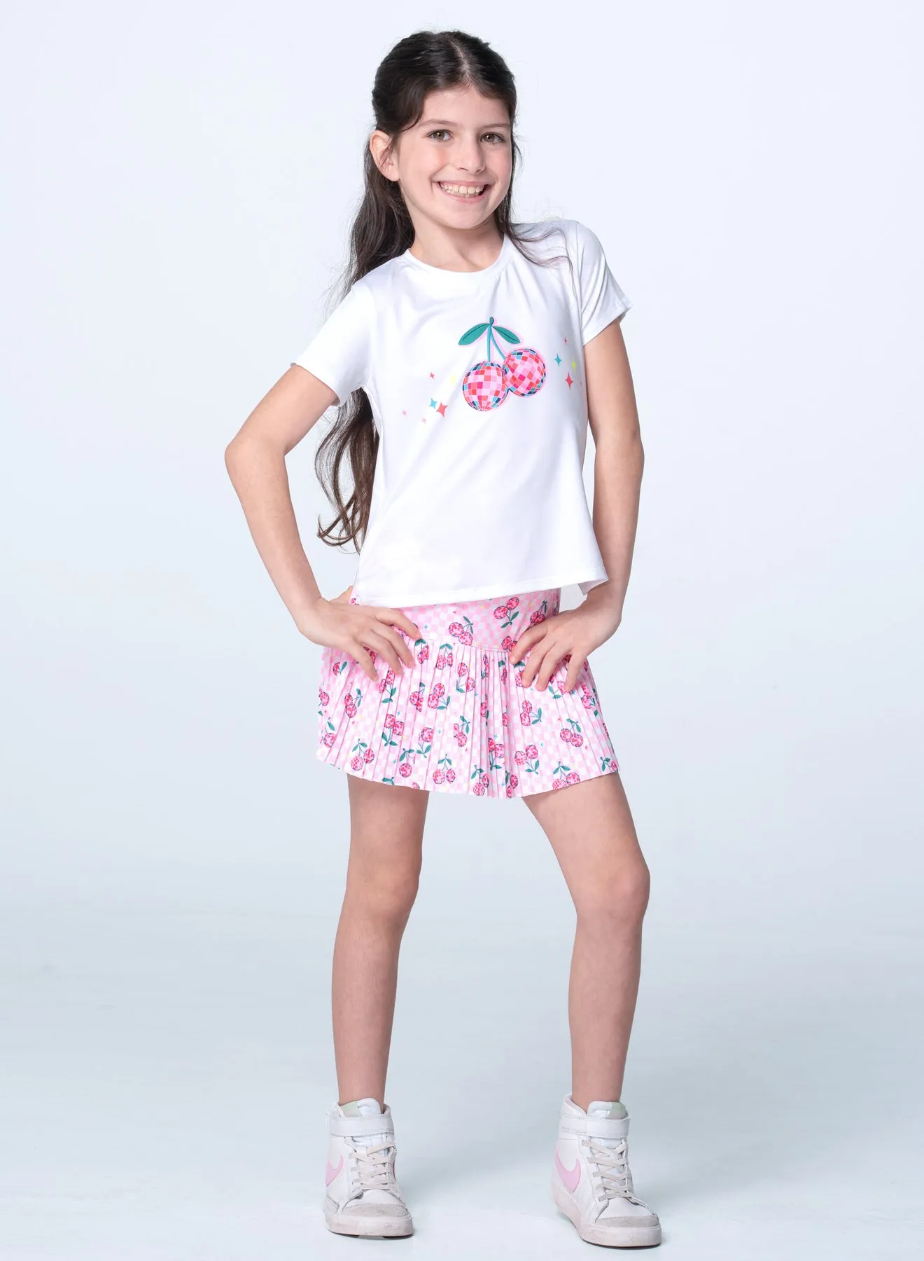 Modular Pocket Layout Disco Cherry Short Sleeve