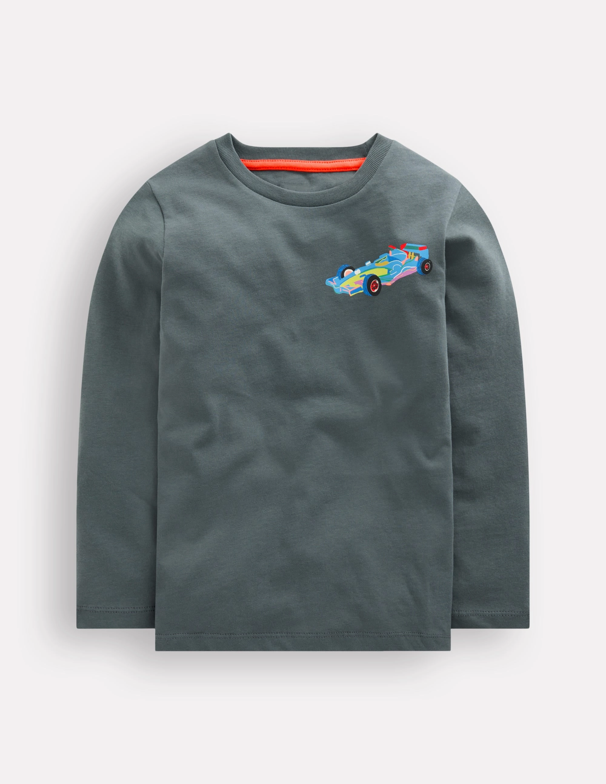 Minimalist Aesthetic Front & Back Printed T-shirt-Smoke Kit Car