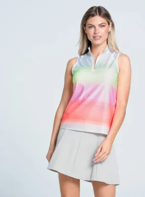 BondedShoulderTaping Pocket Reinforcement Spin Around Zip Tank