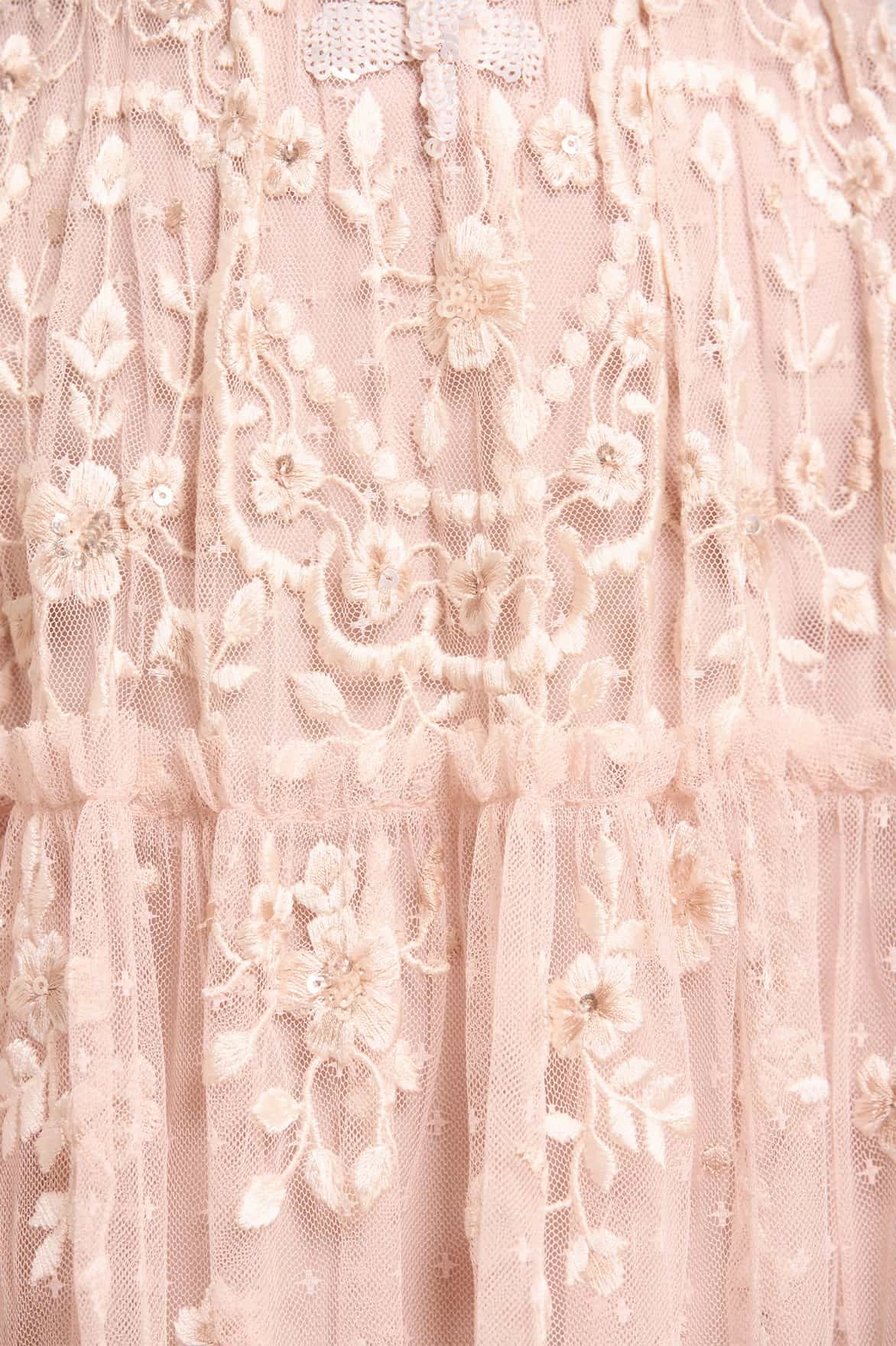 Beauty Zone Dragonfly Garden Ankle Gown