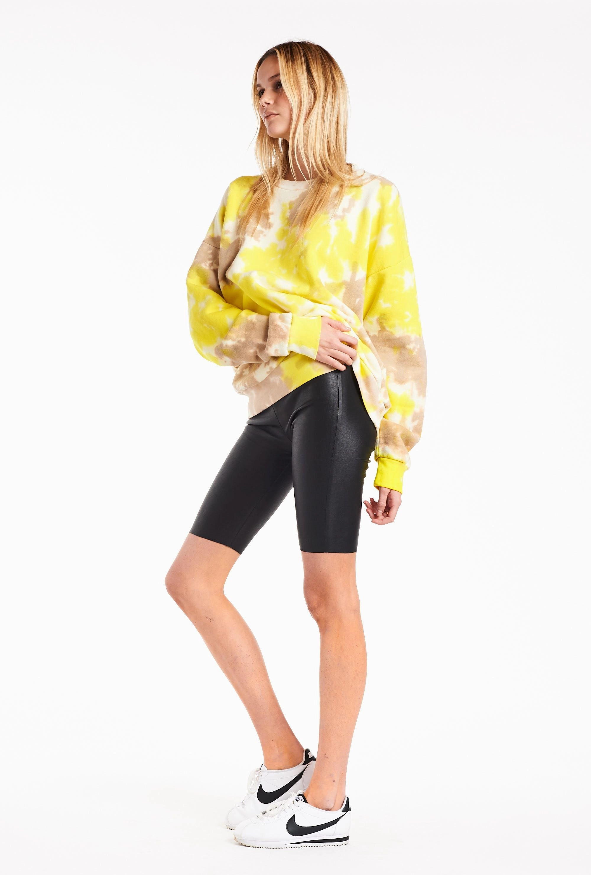 SeamlessDesign Crewneck Sweatshirt Logo Lemonade Tie Dye