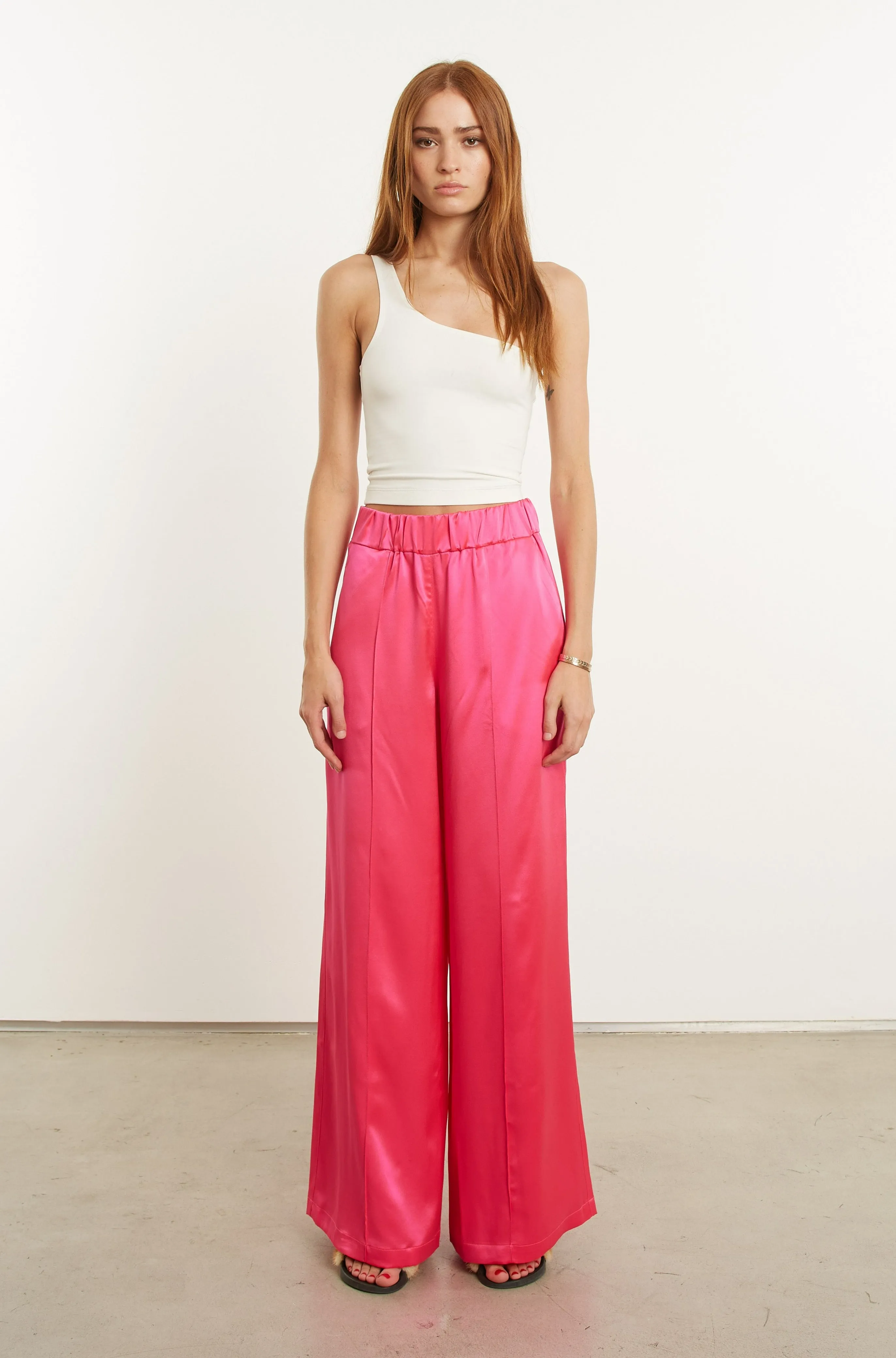 Printed top ChafeFreeEdging Off White City One Shoulder Top