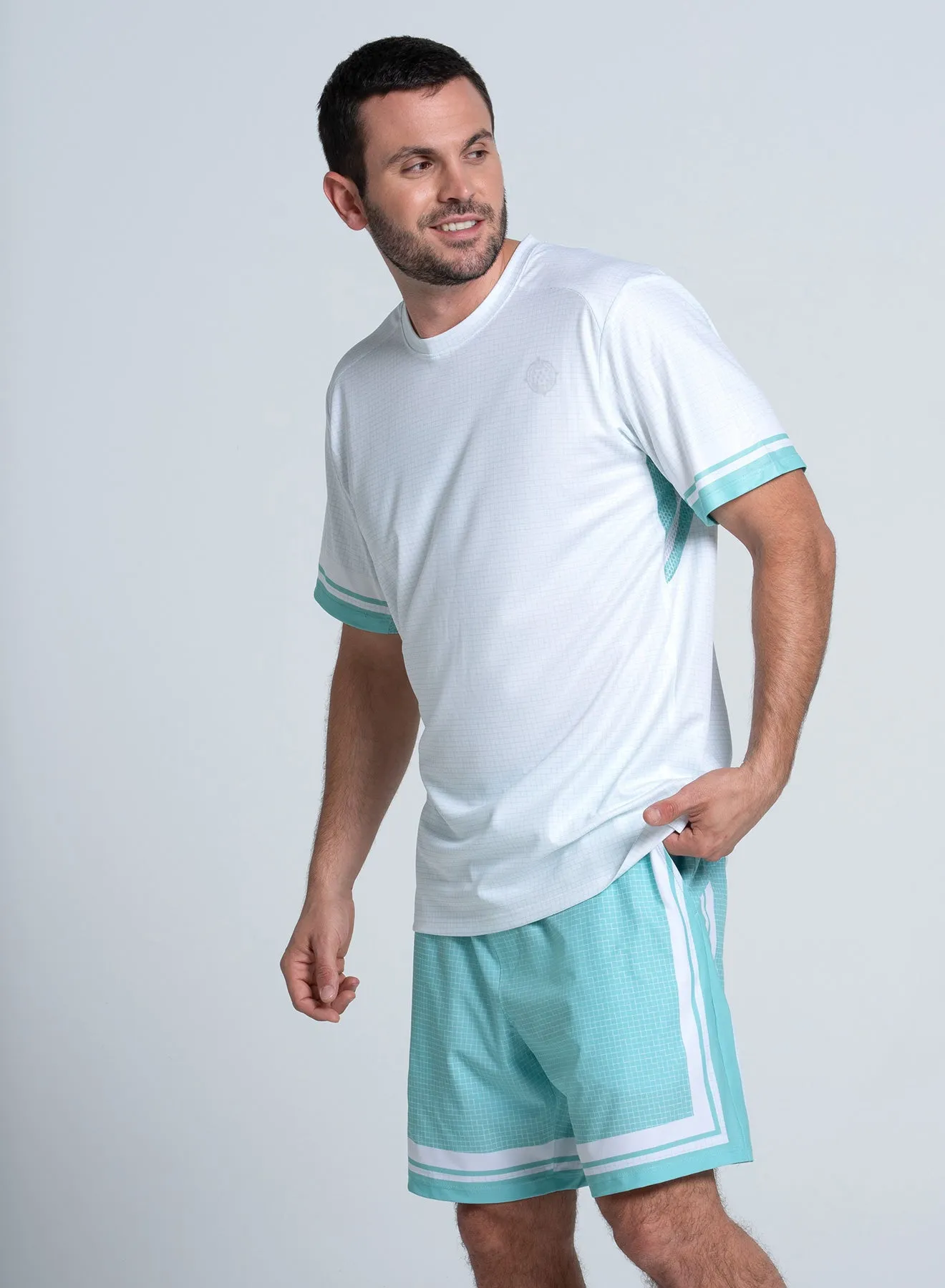 The Pickler Vented Short Sleeve Reflective accents Compression Gradient