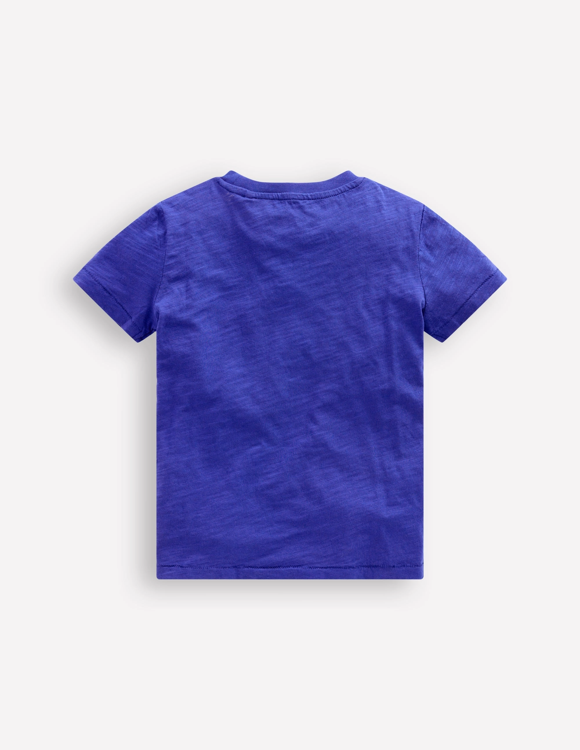 Everyday Short Sleeve T-Shirt-Bright Blue SheerLayering Layered Sleeve