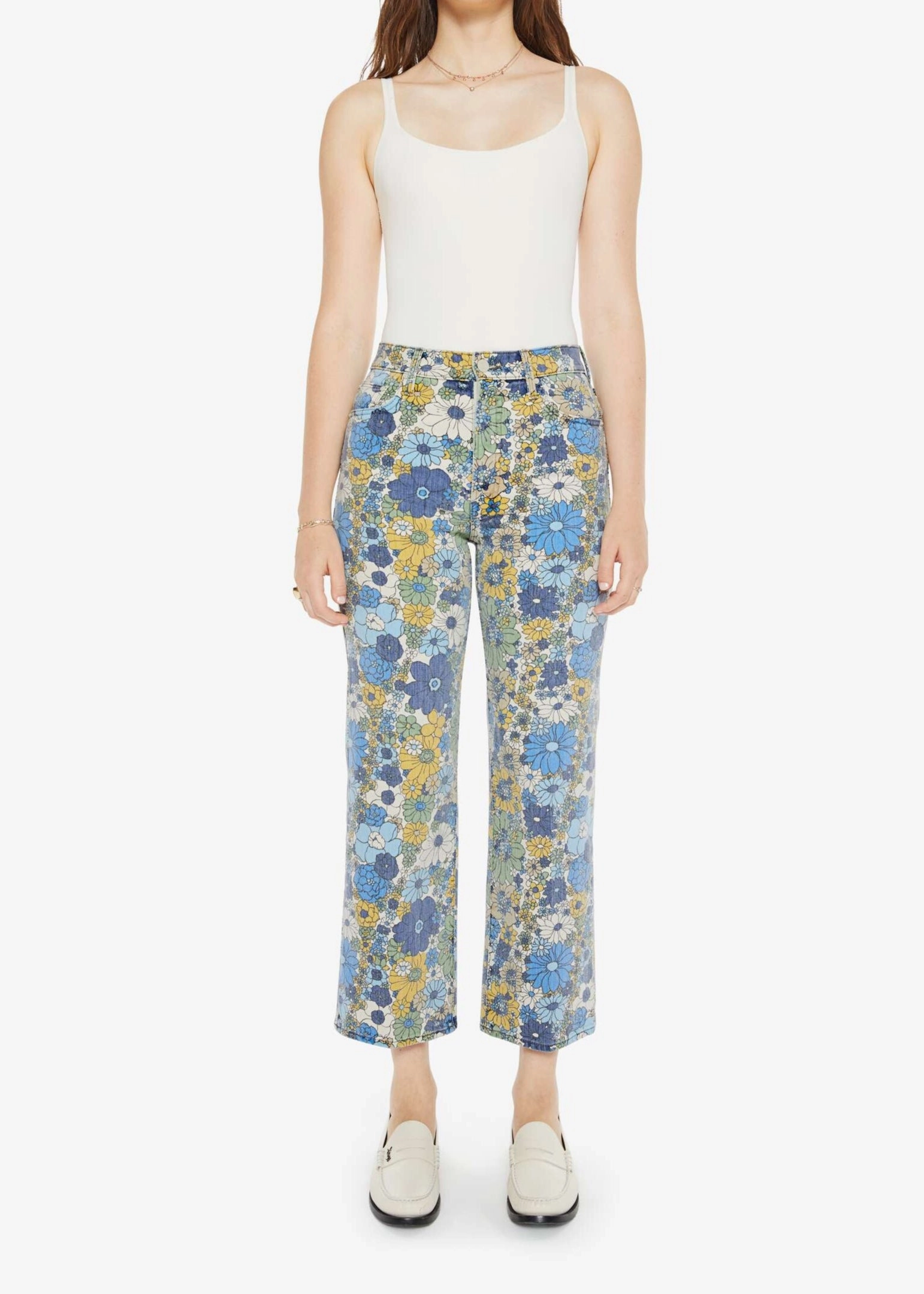 Smart Utility Durable Athlete Fit Travel Outfit The Rambler Zip Ankle in Dirtbike Flowers