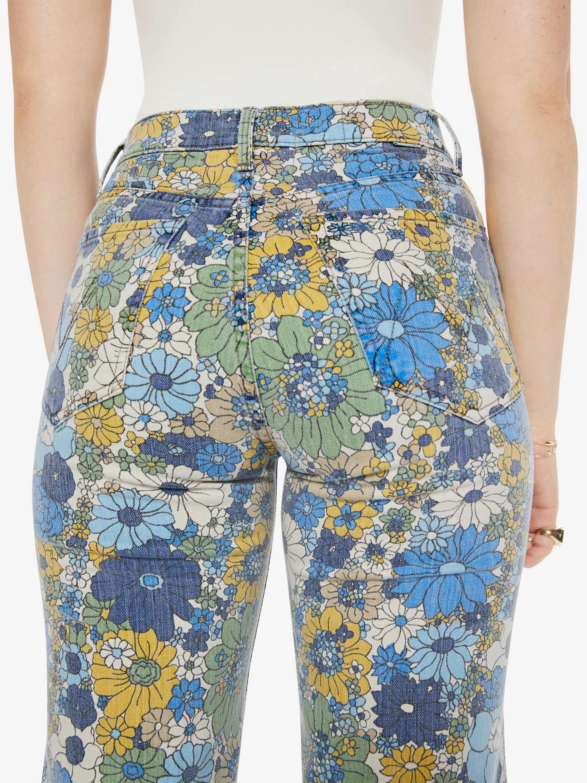 Go Everywhere Festival Outfit Professional Wear The Rambler Zip Ankle in Dirtbike Flowers