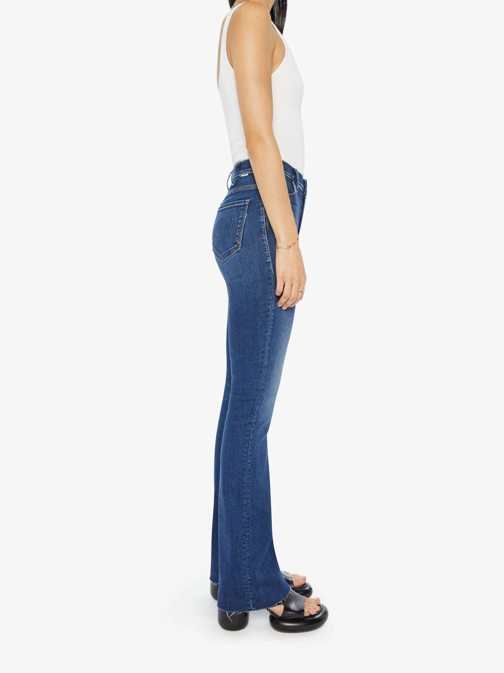 Artist Vibe Work Meeting Casual Cool Outfit Hustler Heel Fray in Yakkity Yak