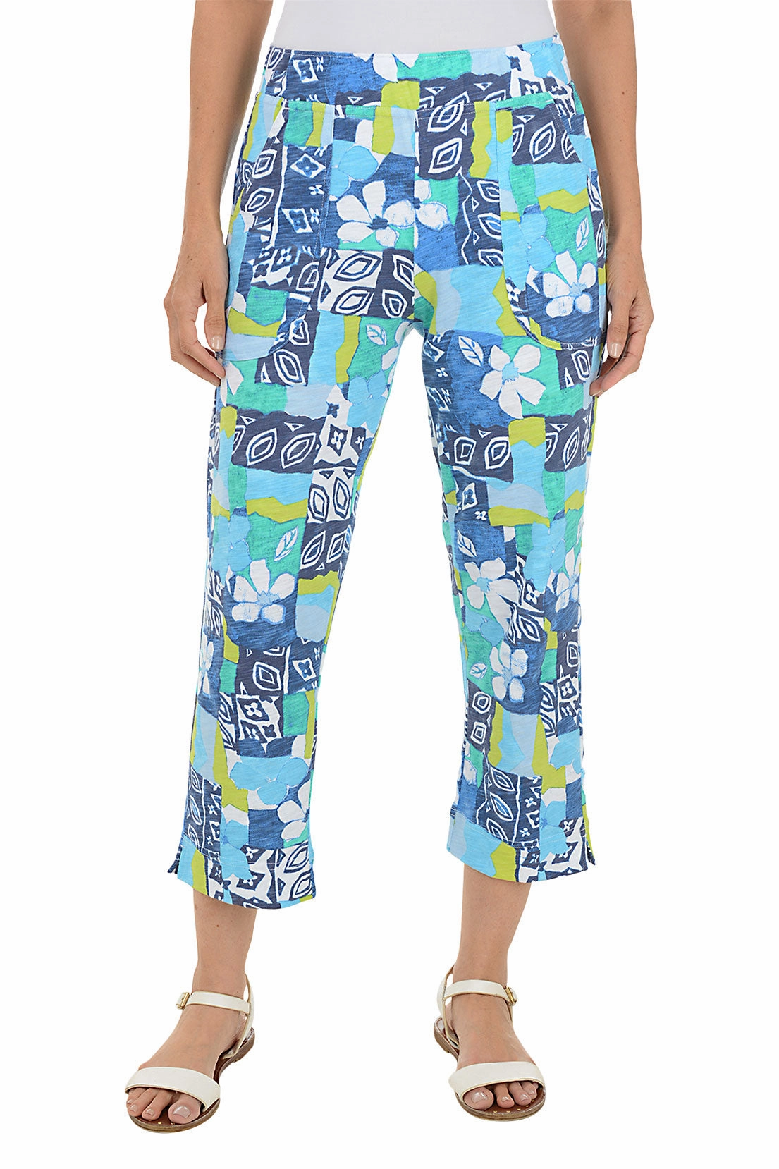 Rivera Pull-On Capri Pant Ethically Sourced Material