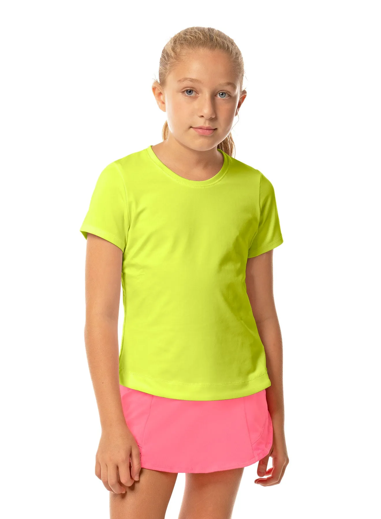 Dynamic High-Low Short Sleeve Fashionable Style