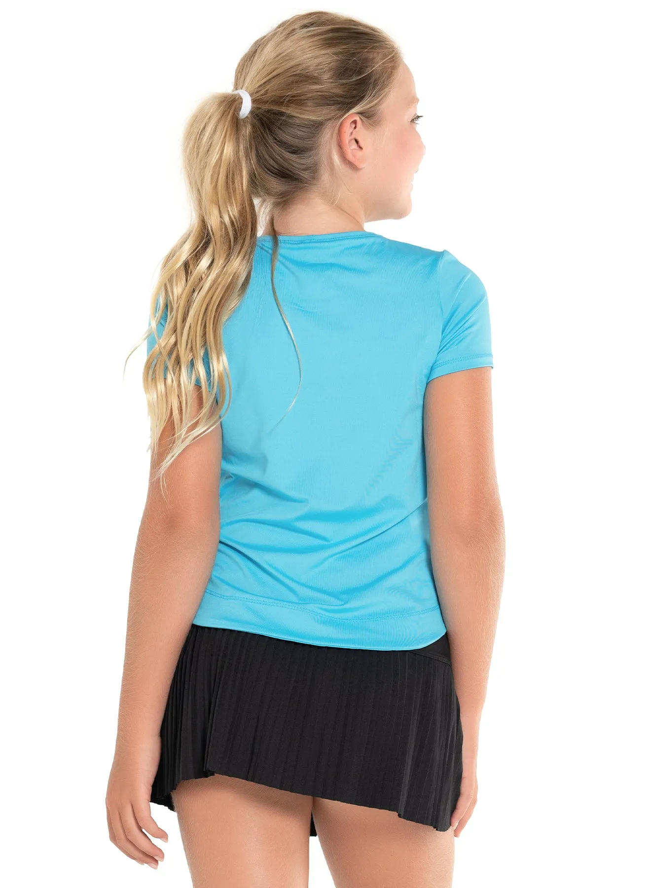 WeightedHem Dynamic High-Low Short Sleeve