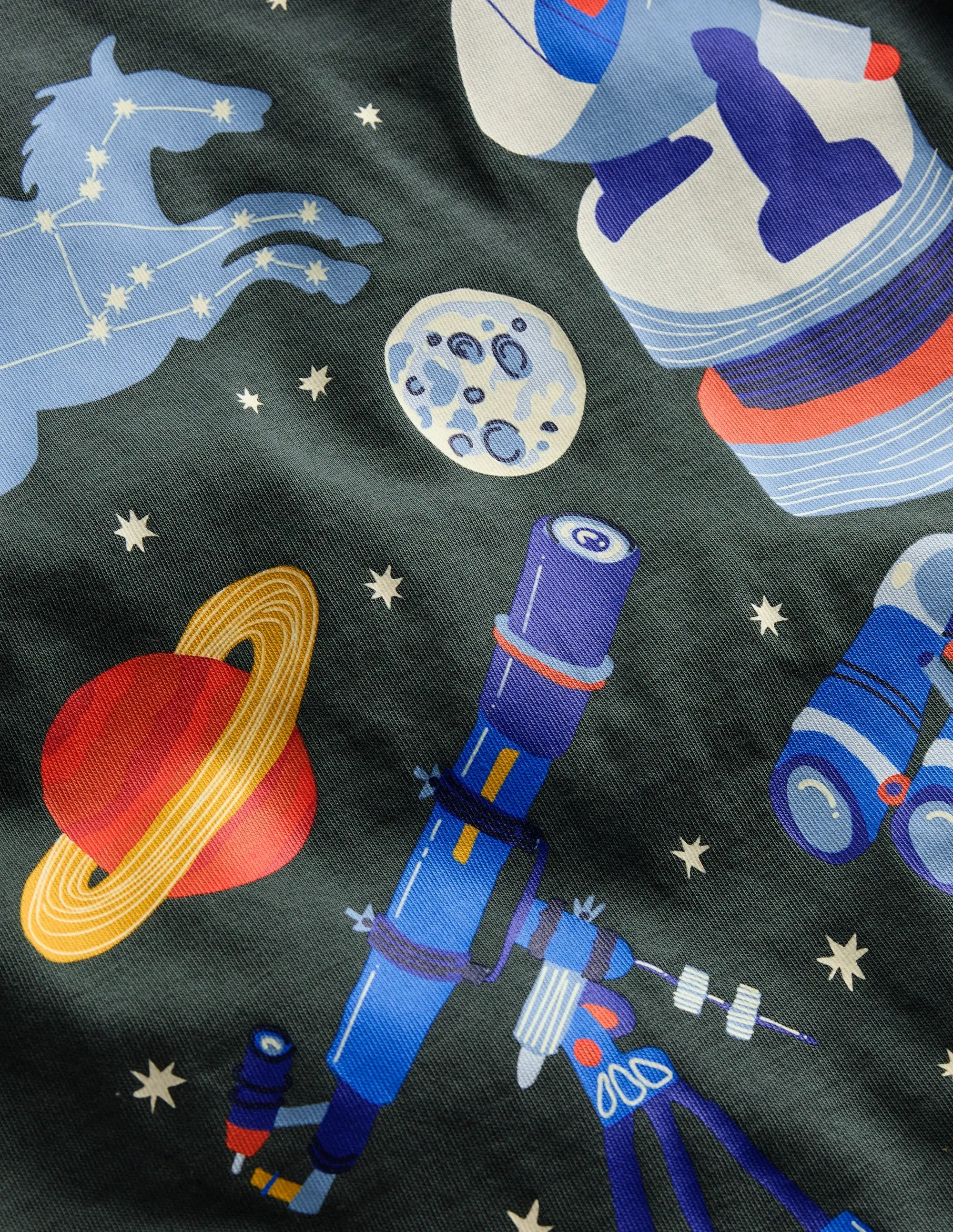 Long Sleeve Glow T-shirt-Smoke Astronomy Casual Sweater