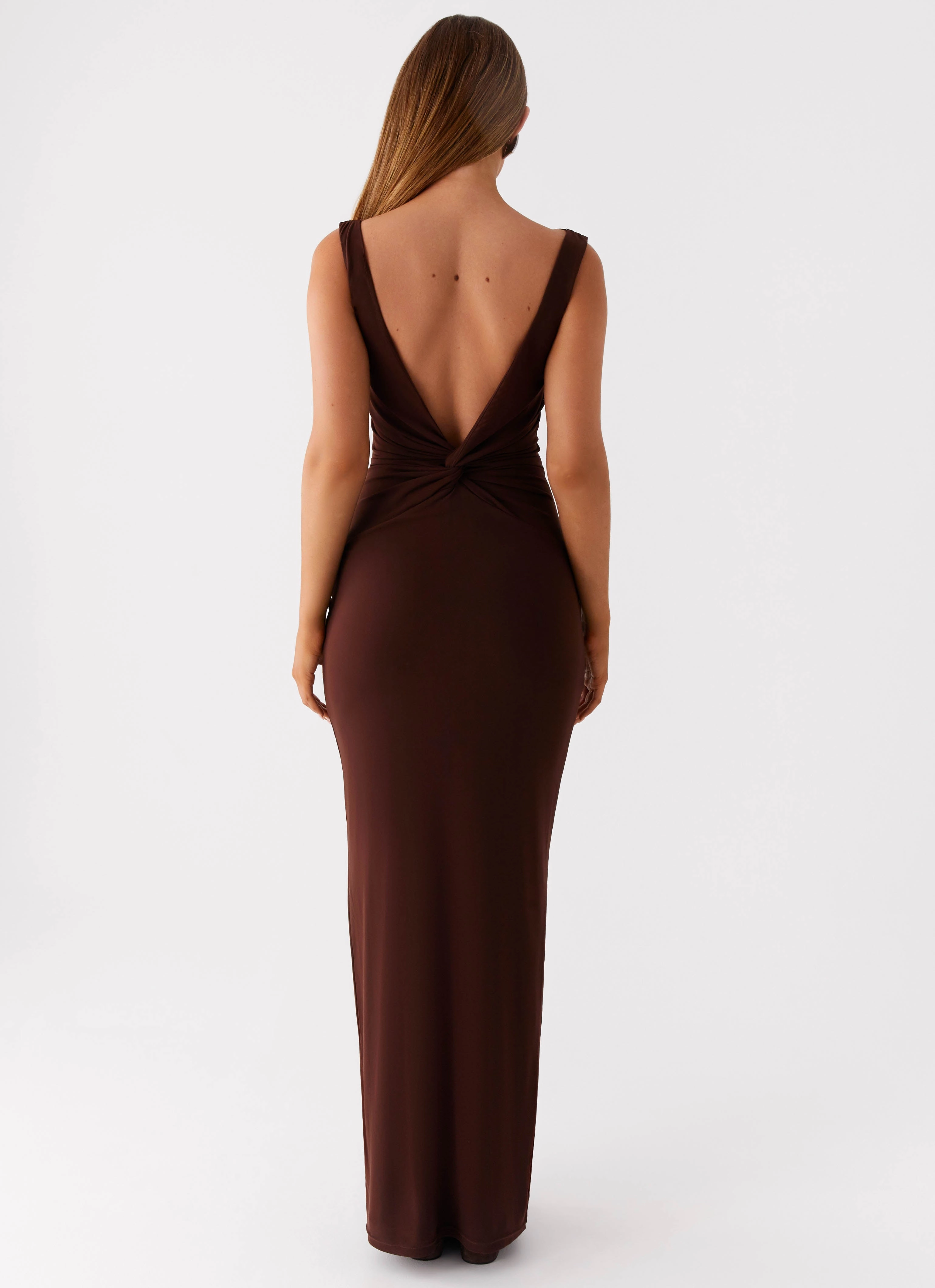 Earthbound Muse Maxi Dress - Chocolate