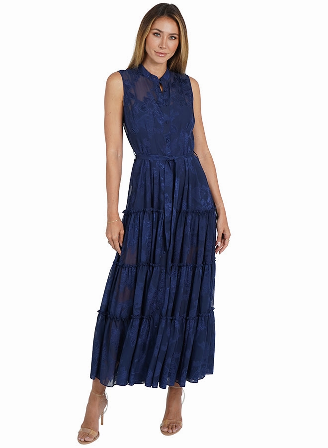Sophie Dress Navy Clean Finish