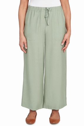 Layer-Friendly Fit Layered Protection Stripe Right Drawstring Wide Leg Pant
