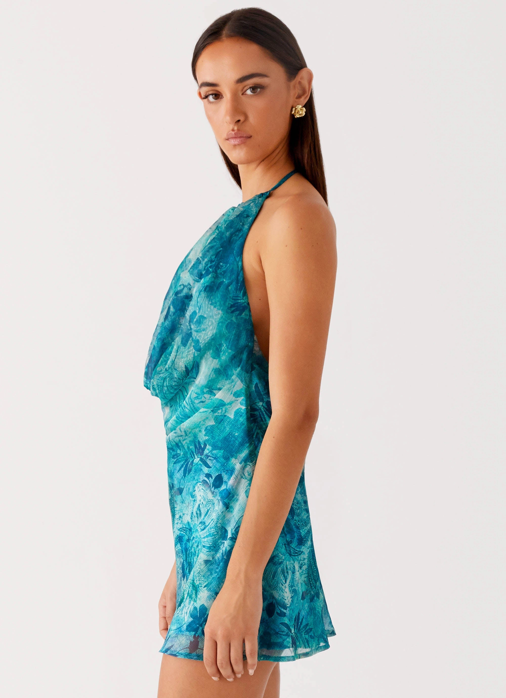 Ele Mini Dress - Teal