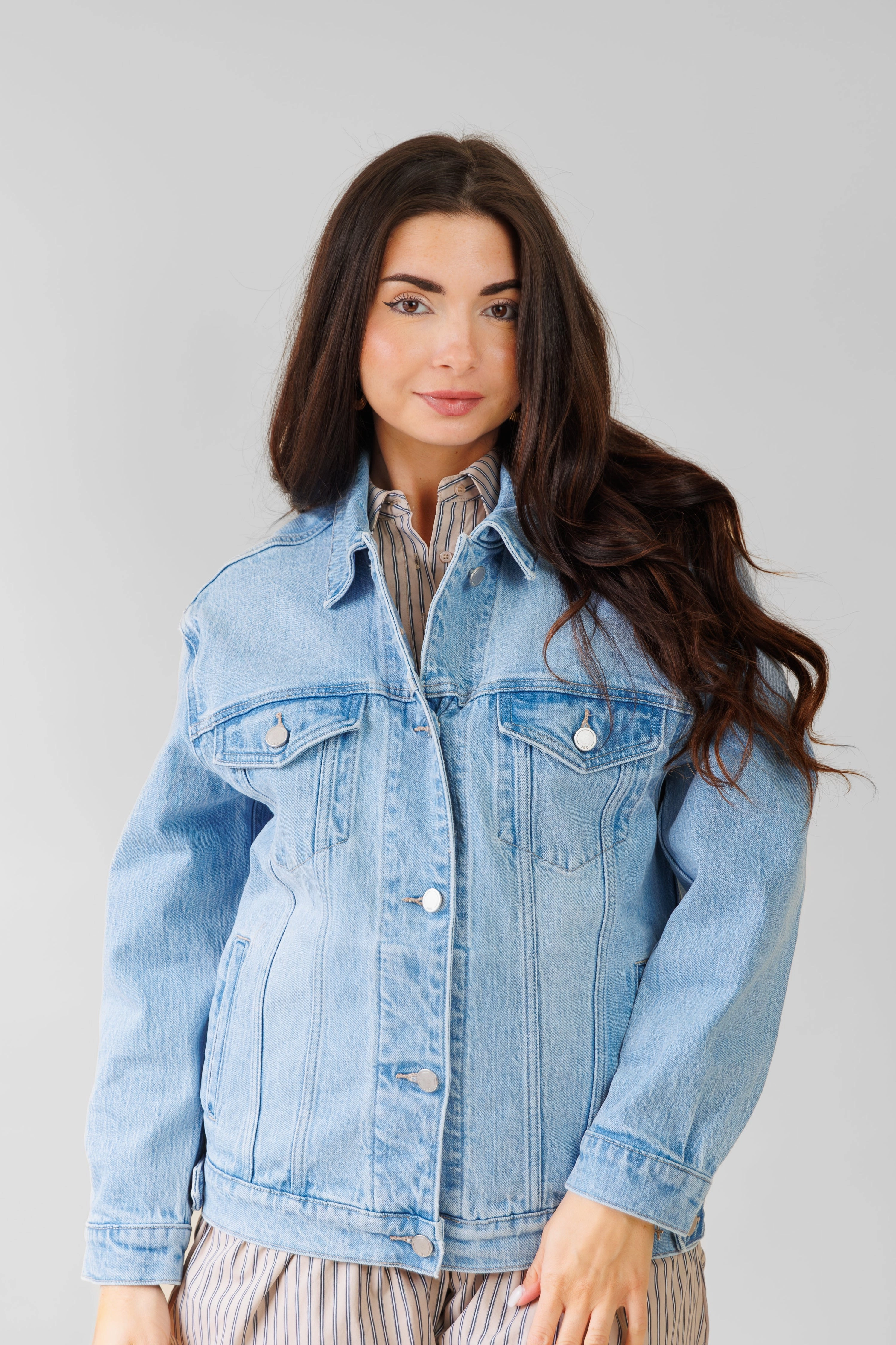 Everyday Vibrant ELEANOR DENIM JACKET