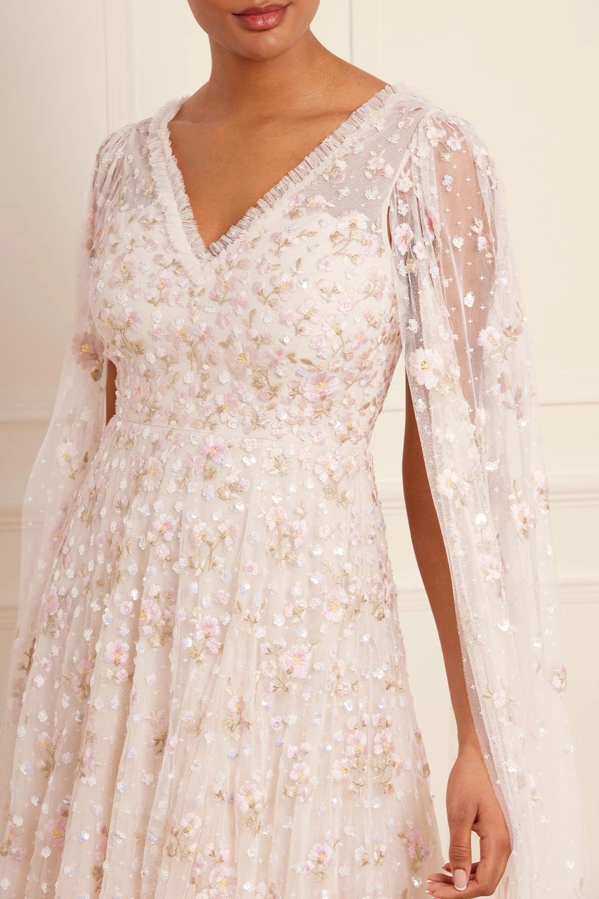 Inner Glow Dahlia Ditsy Ankle Gown