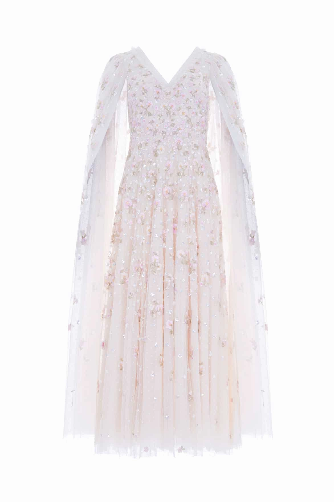 Dahlia Ditsy Ankle Gown Classic Touch